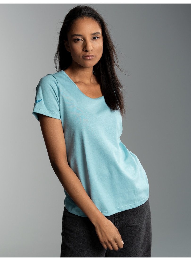 Trigema T-Shirt TRIGEMA T-Shirt aus Biobaumwolle günstig online kaufen