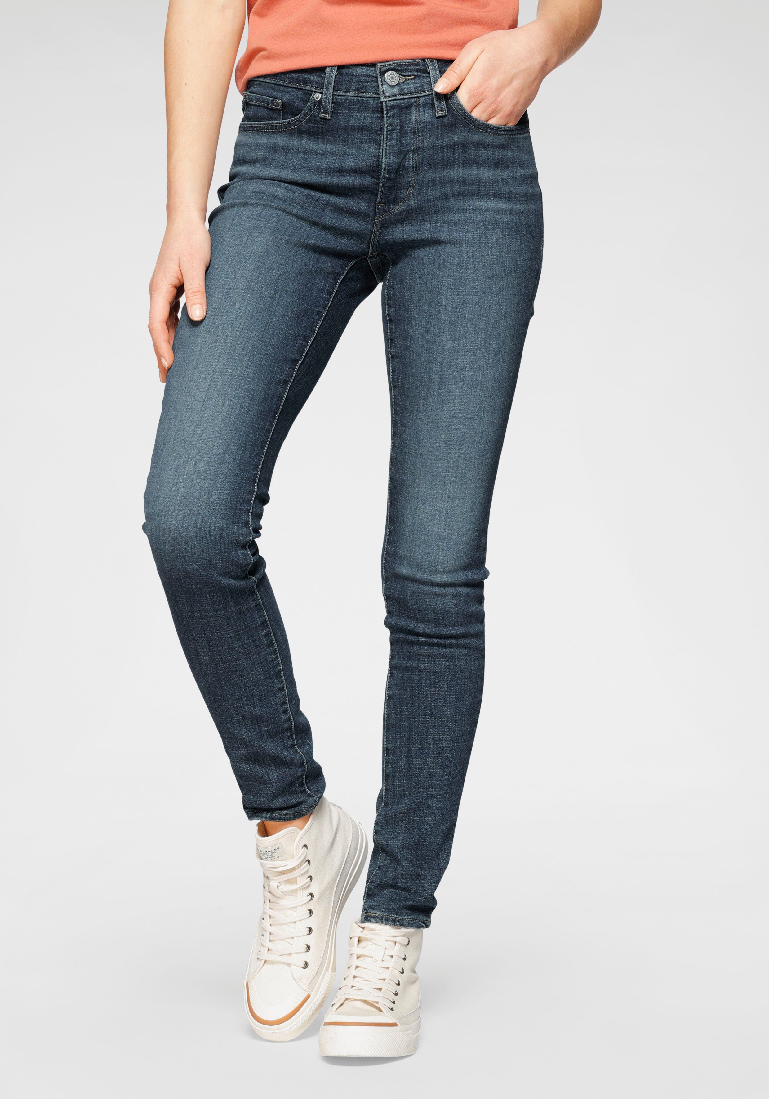 5-Pocket-Stil blue-denim-used Shaping 311 im Slim-fit-Jeans Skinny Levi's®