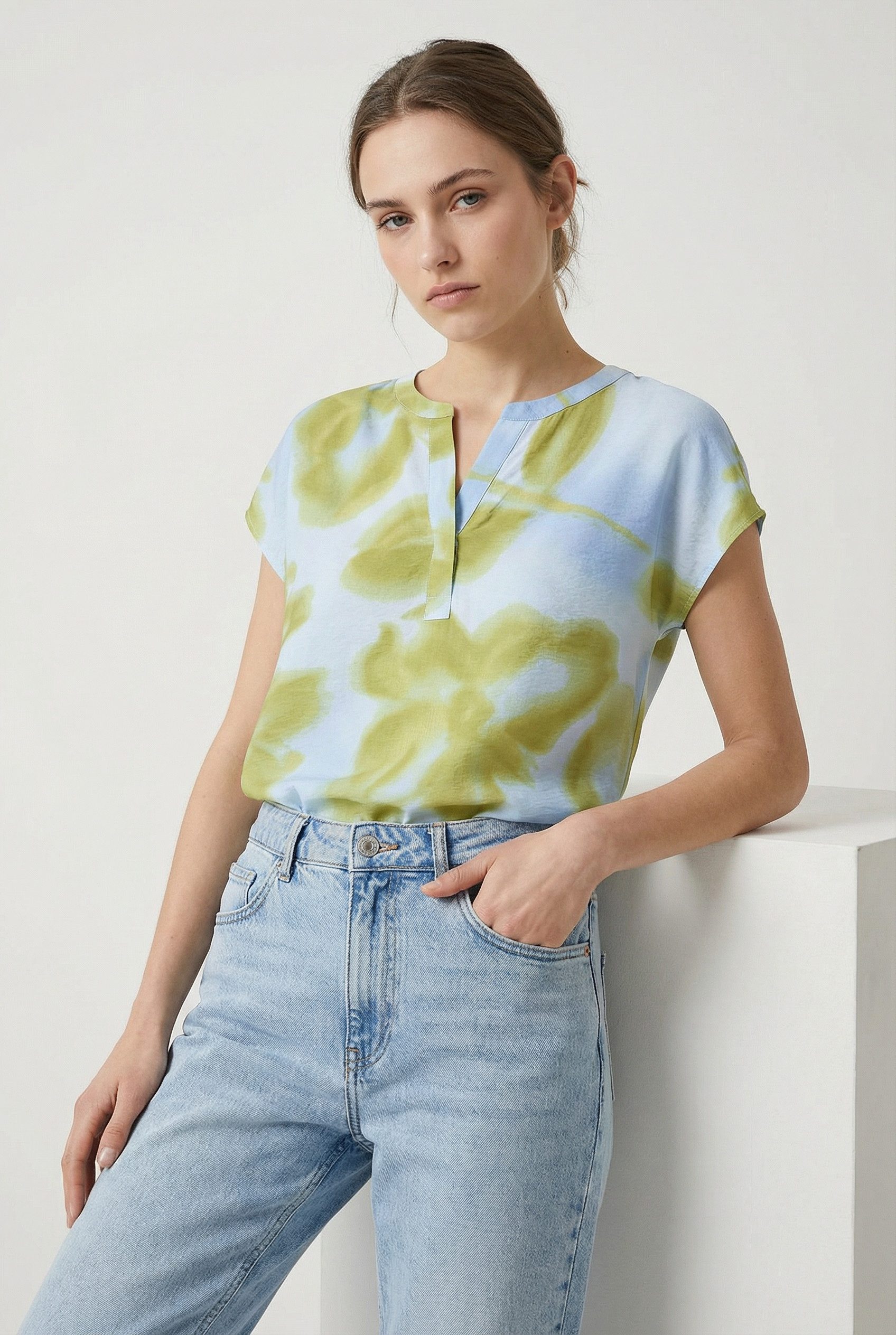 soyaconcept Kurzarmbluse SC-CATE 1