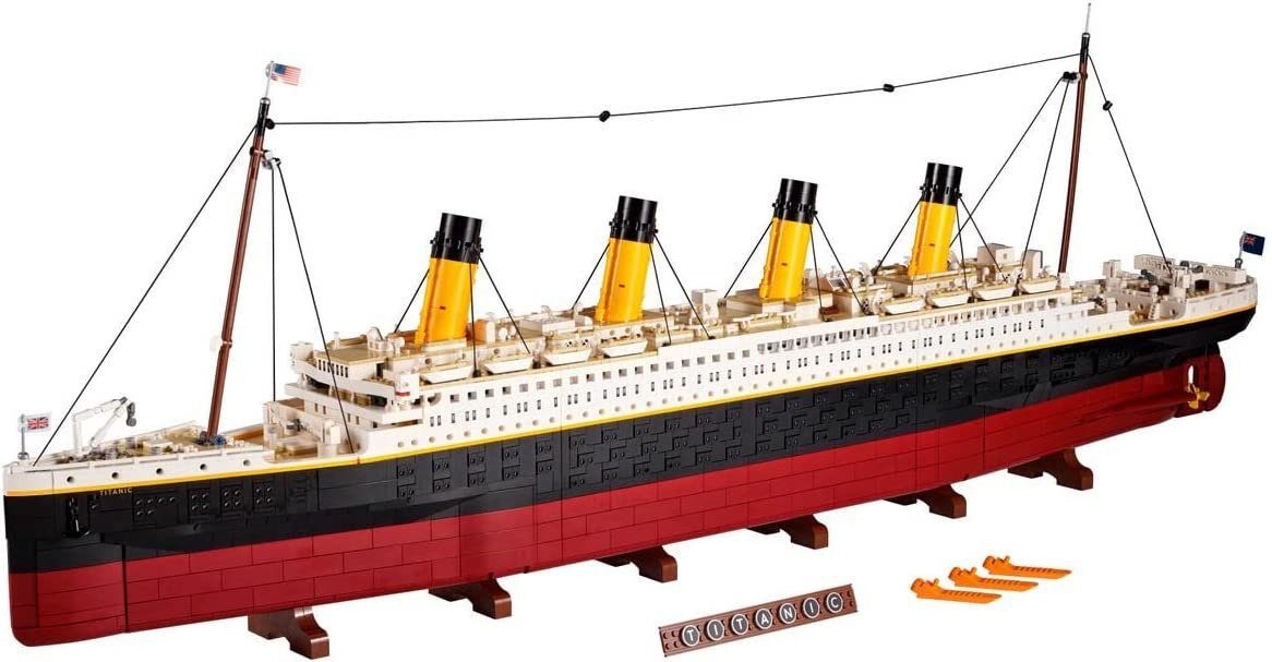 LEGO® Icons - Titanic (10294) inkl. Acryl Vitrine Spielbausteine, (9090 St) günstig online kaufen