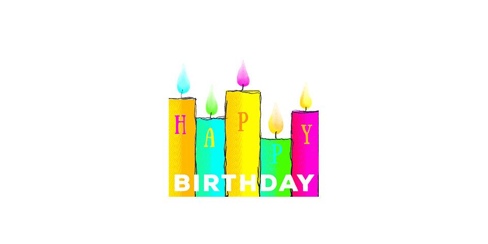 Braun+Company Atelier Papierserviette Servietten Happy Birthday Kerzen 33 x 33 cm 20