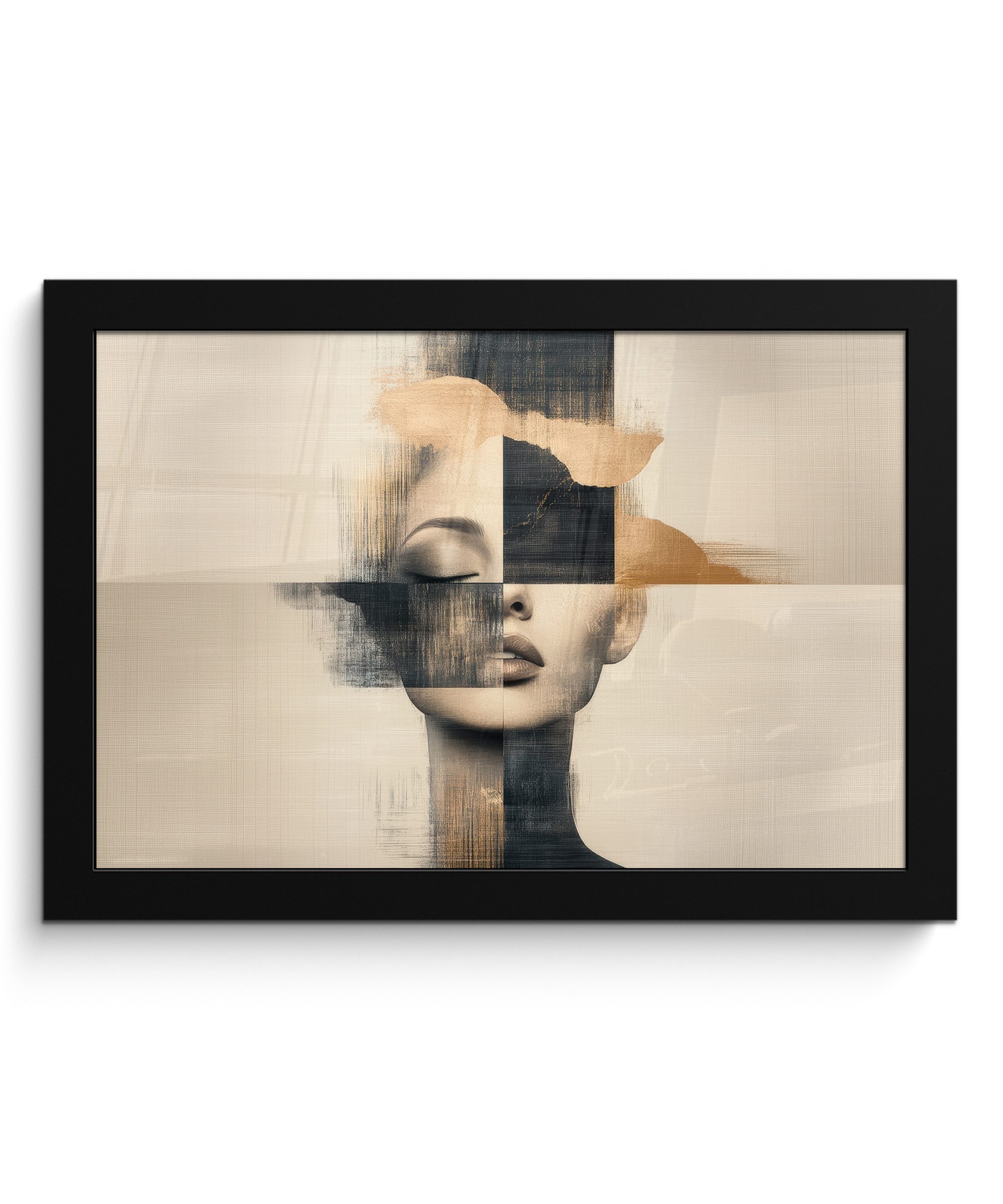 MuchoWow Poster Gold - Frau - günstig online kaufen