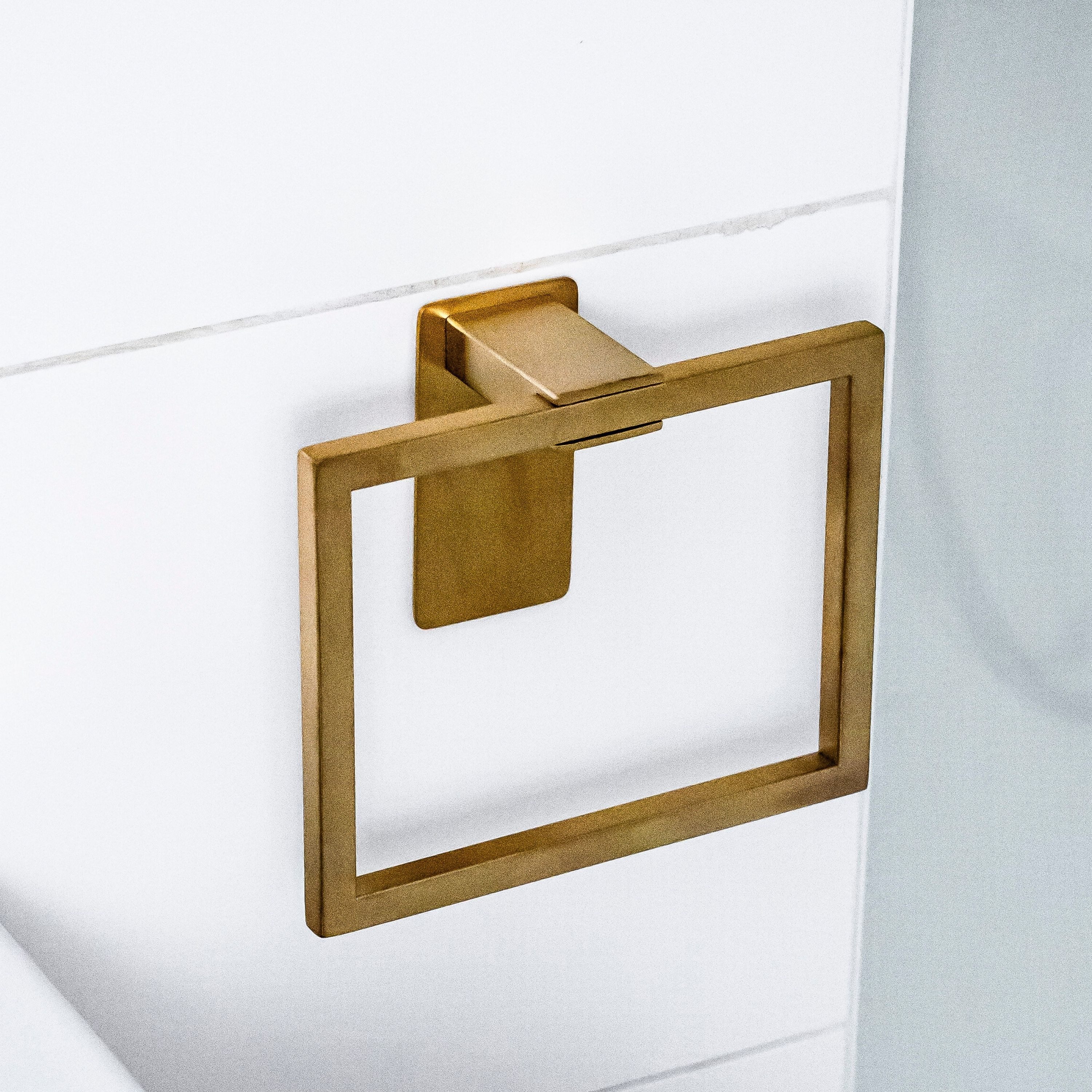 ELMOWO Handtuchring ohne Bohren (eckig) - günstig online kaufen