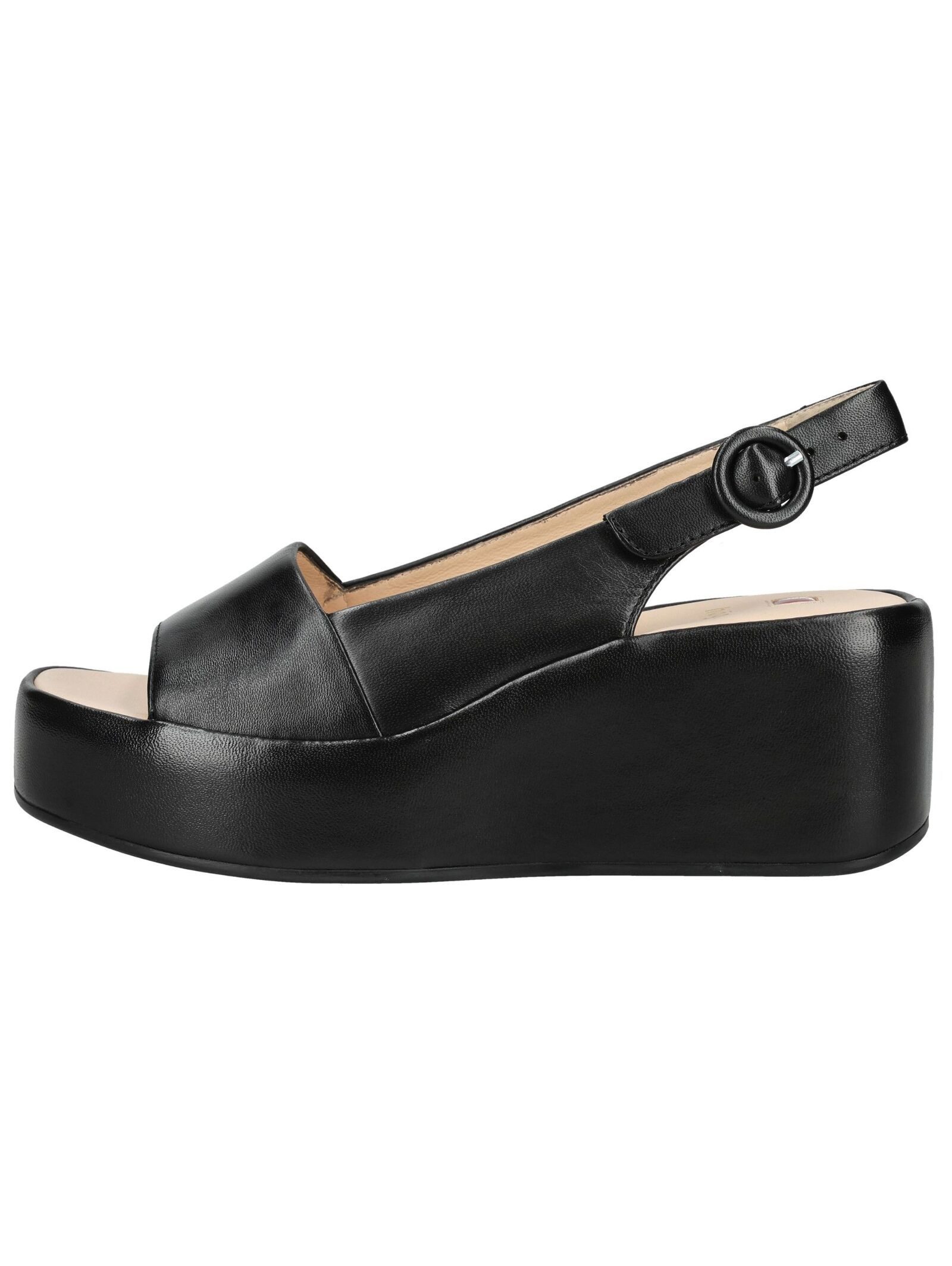 Högl Högl Sandalen Leder Keilsandalette