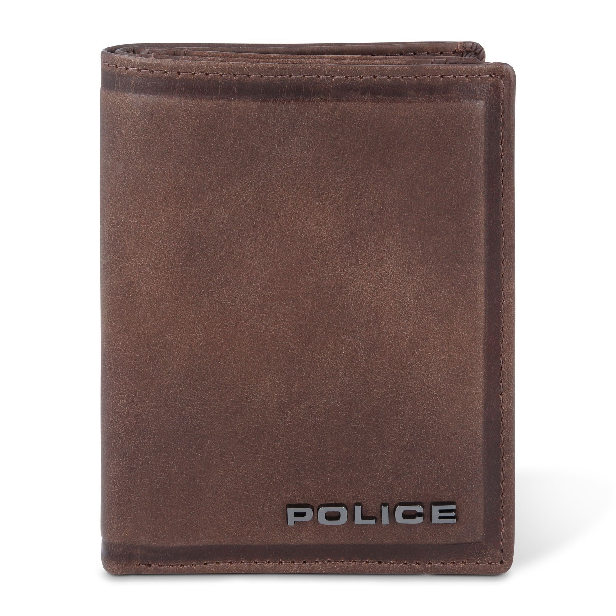 Police Geldbörse, Leder brown | Geldbörsen