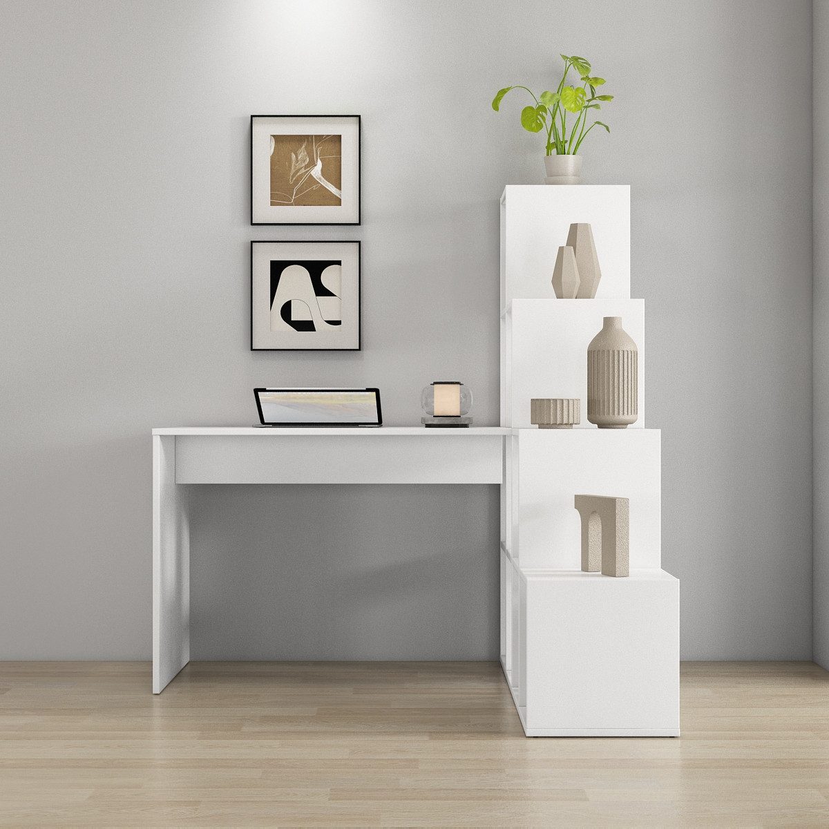 OTTO home Regal-Schreibtisch Ciela, flexible Aufstellmöglichkeiten, günstig online kaufen