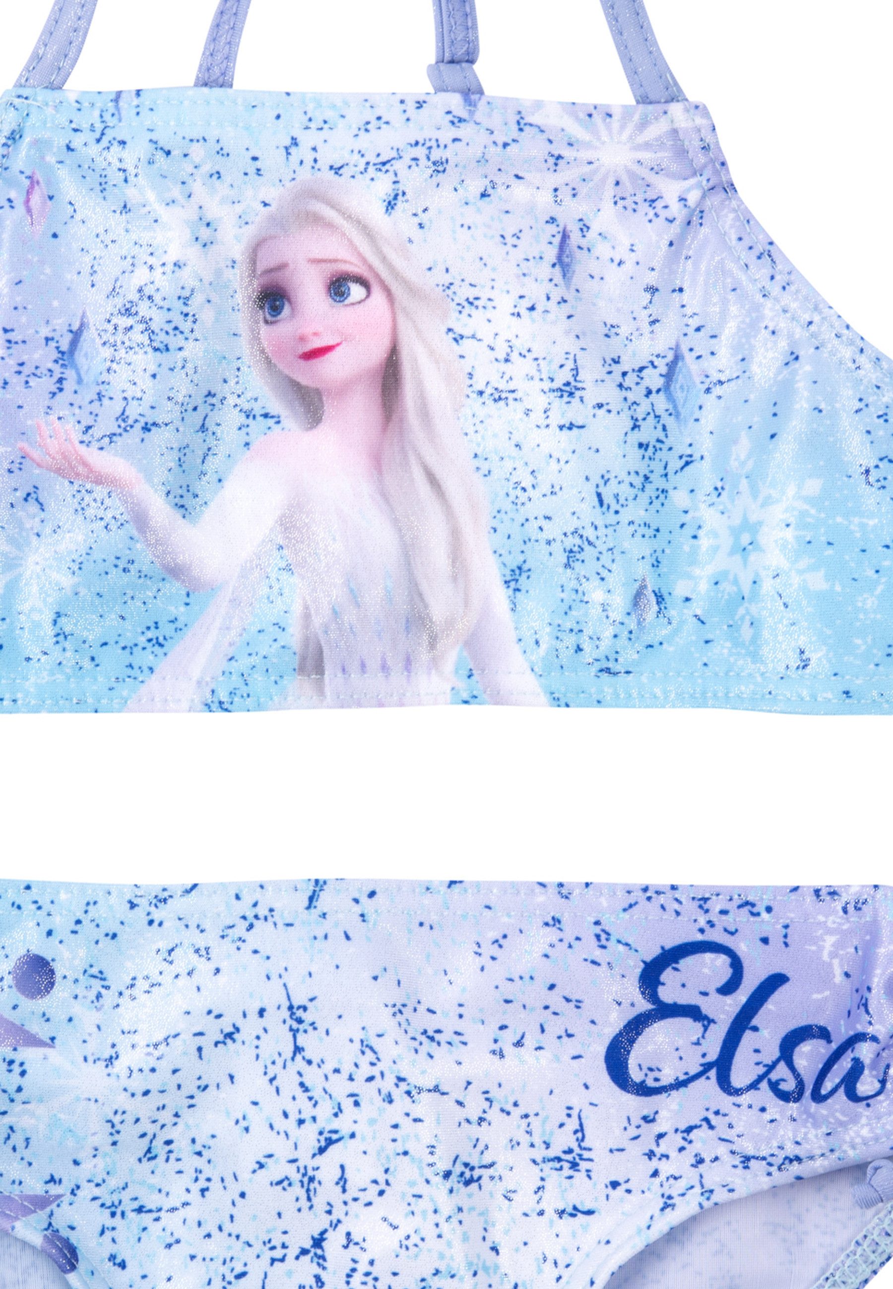 United Labels® Bustier-Bikini Disney - Die Eiskönigin - Frozen - Elsa, Zweiteiler – Bild 3 von 3