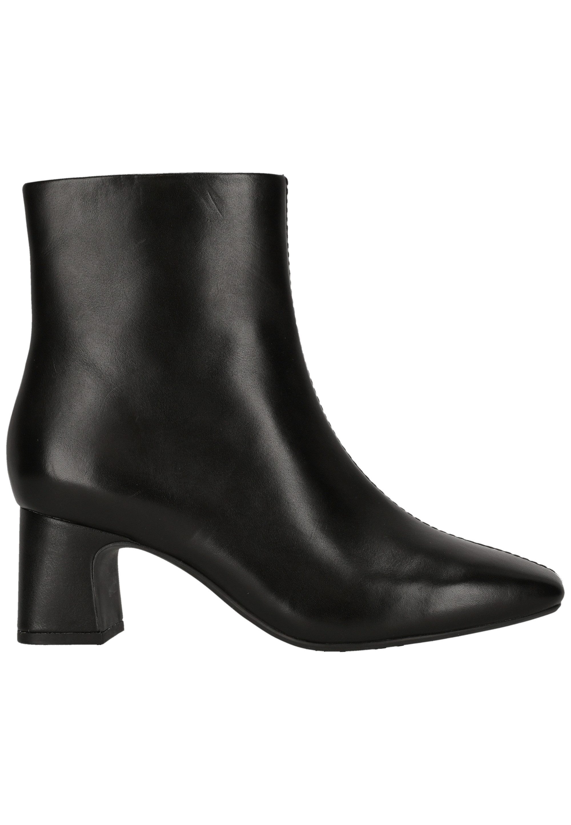 Clarks Fernie Zip Stiefelette mit eleganter, quadratischer Schuhspitze
