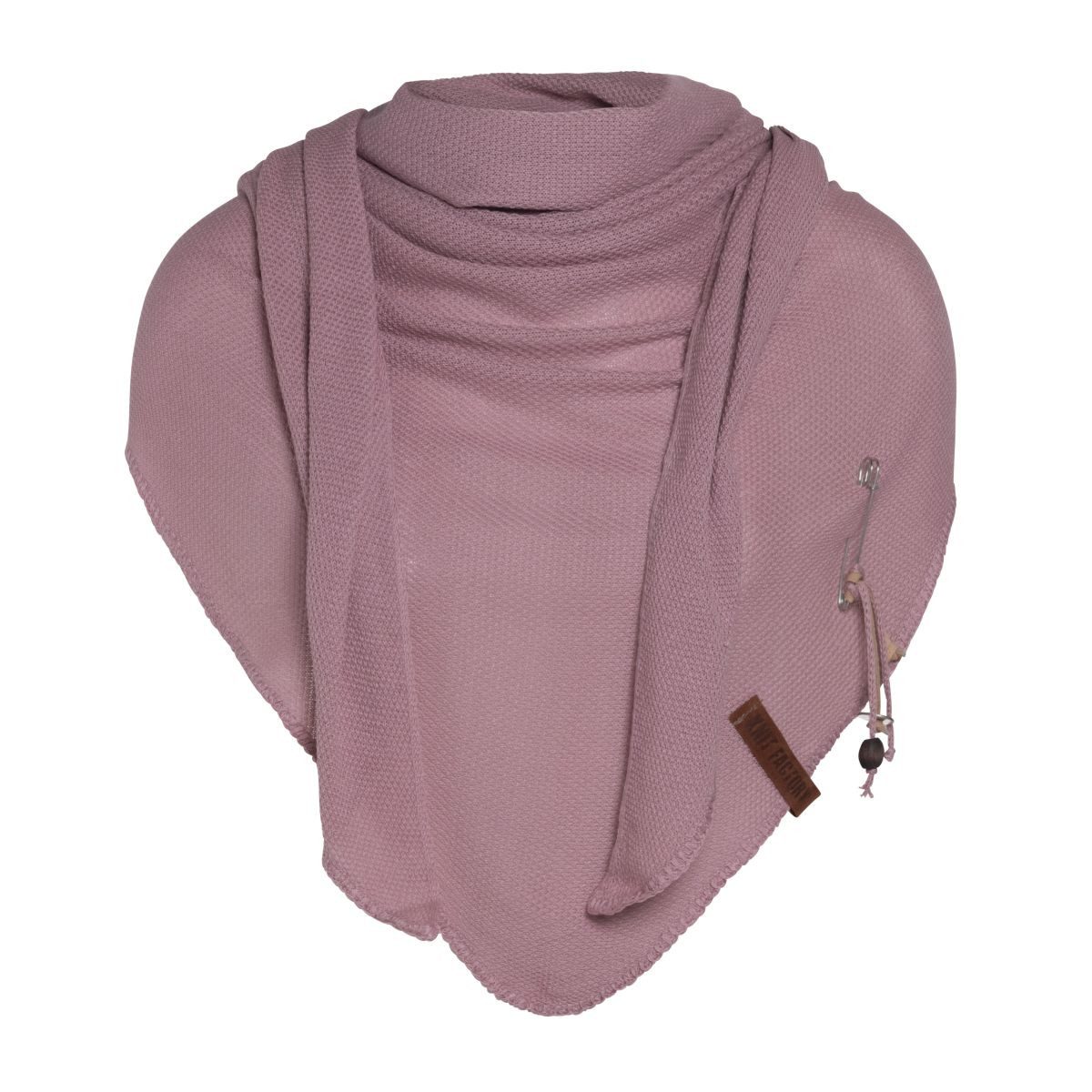 Knit Factory Modeschal Lola, Brosche