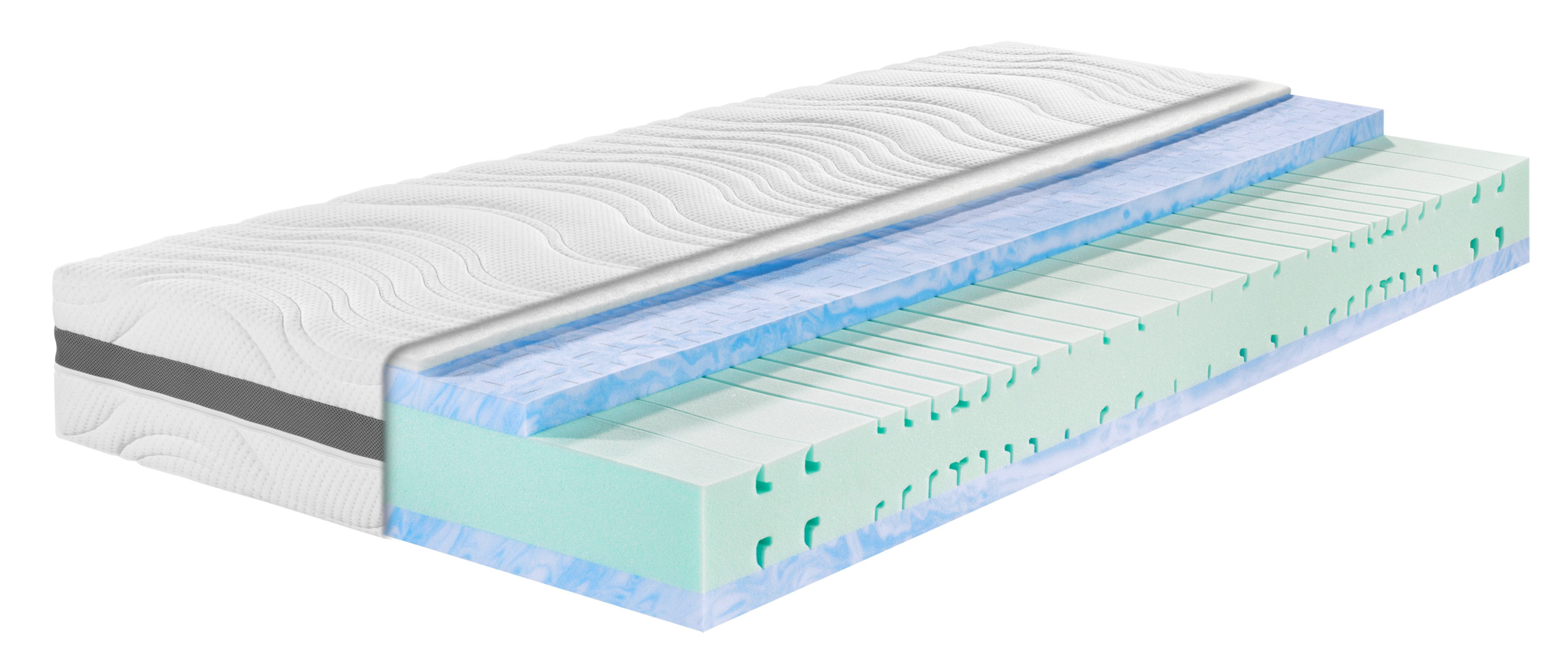 Gelschaummatratze Badenia Trendline® 7-Zonen-Kaltschaummatratze BT 320 Plus günstig online kaufen