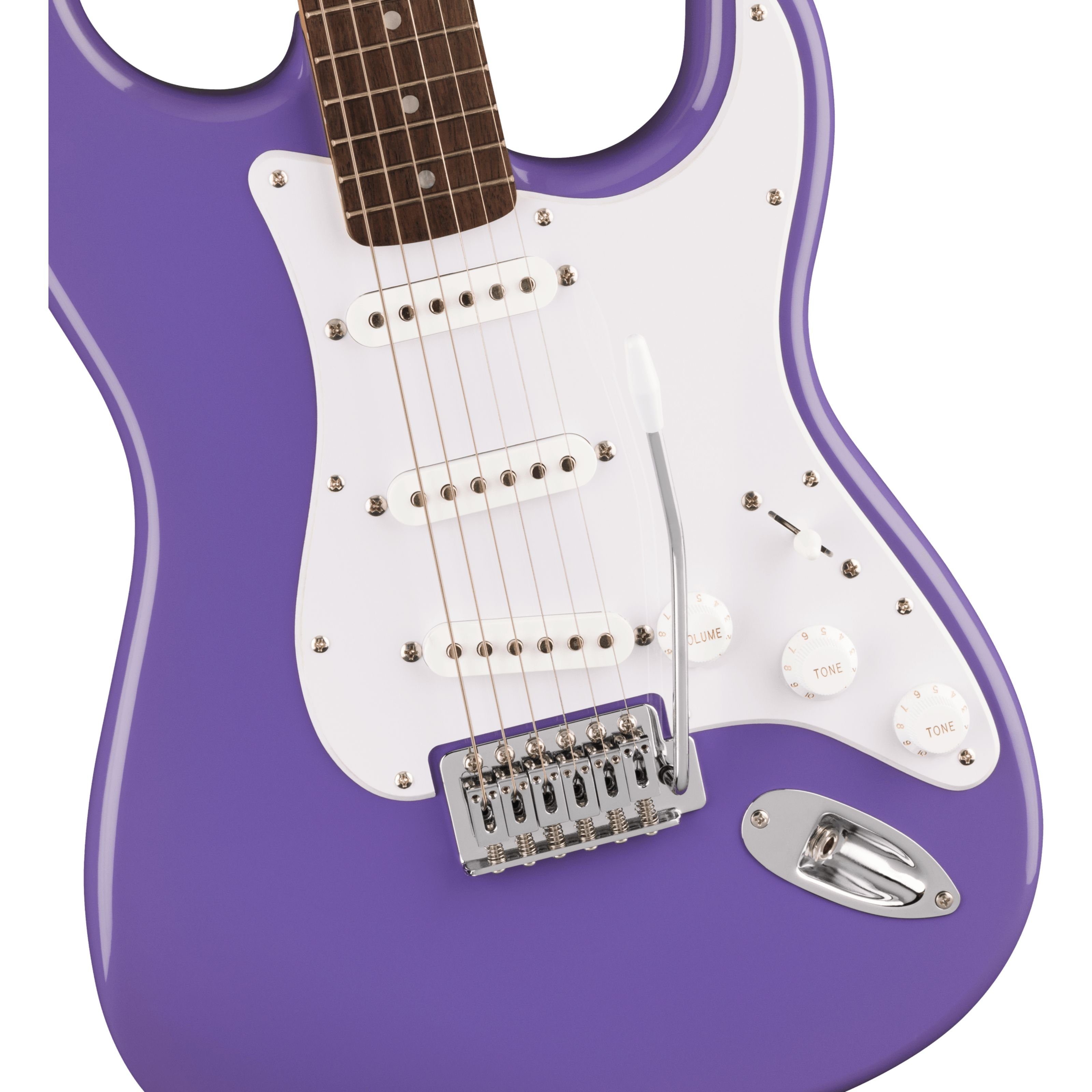 Squier E-Gitarre, E-Gitarren, ST-Modelle, Sonic Stratocaster IL Ultraviolet - E-Gitarre