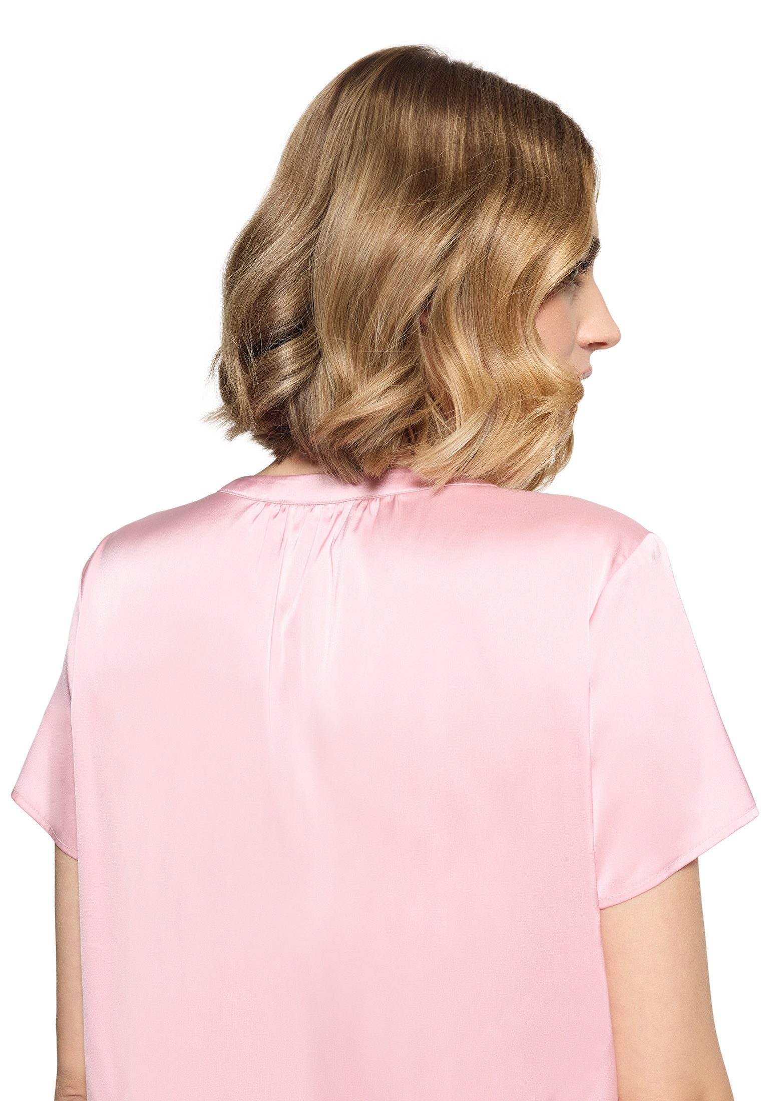 Betty Barclay Satinbluse Damen kurzarm