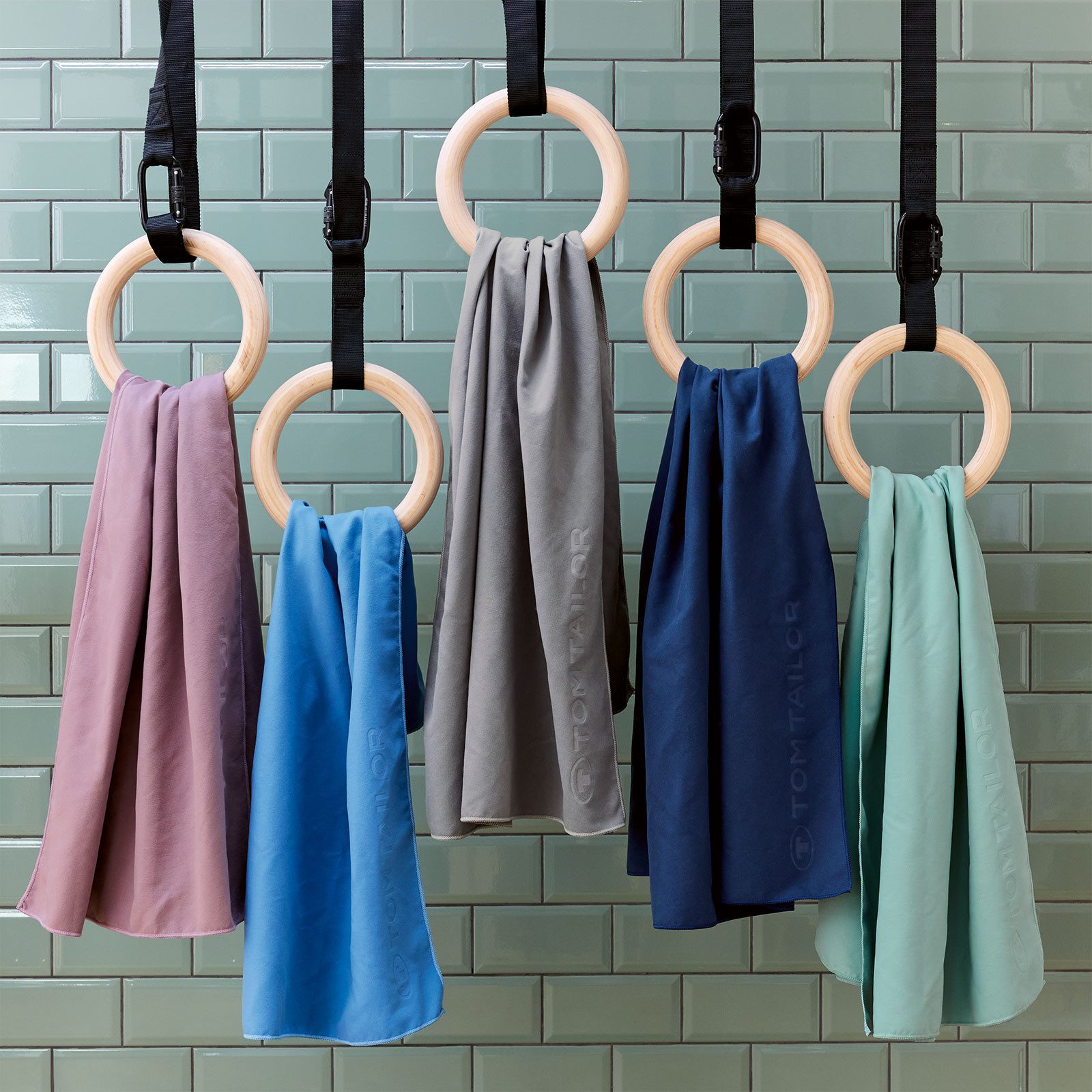 TOM TAILOR HOME Sporthandtuch Fitnesstuch COLOR BATH, Microfaser (1-St), Lo günstig online kaufen