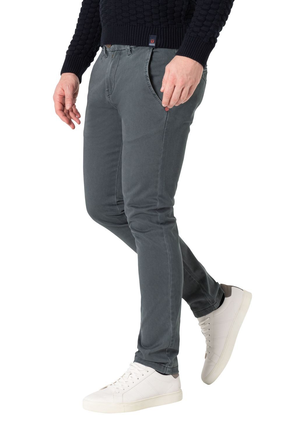 TIMEZONE Herren Chino Hose SLIM JANNOTZ - Slim Fit - Braun Grau Grün Blau B günstig online kaufen