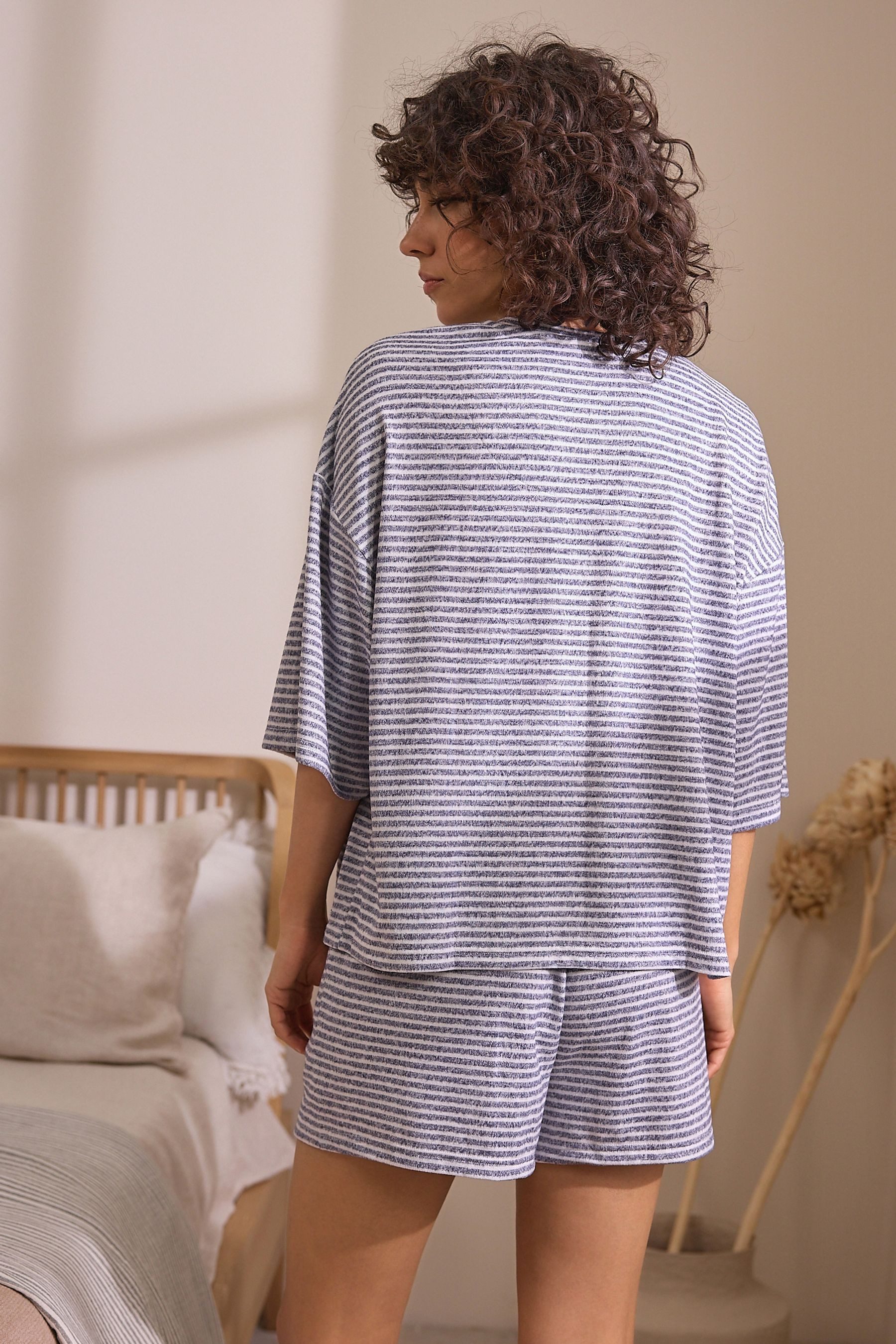 Next Pyjama Gemütlicher, kurzer Schlafanzug (2 günstig online kaufen