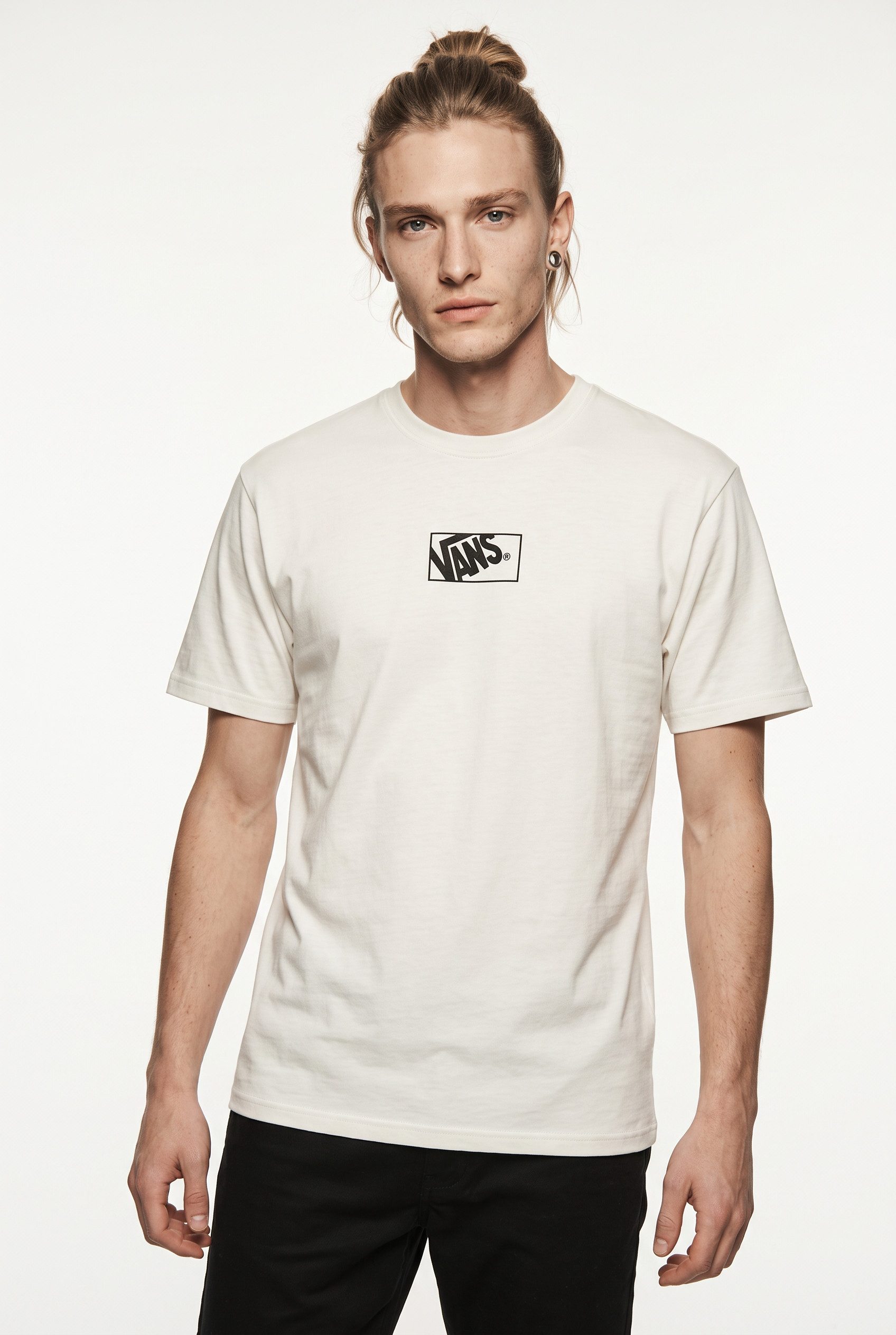 Vans T-Shirt BLOCKED BOX LOOSE SS TEE mit Rundhalsausschnitt, Kurzarm, aus Baumwolle, normale Schnittform
