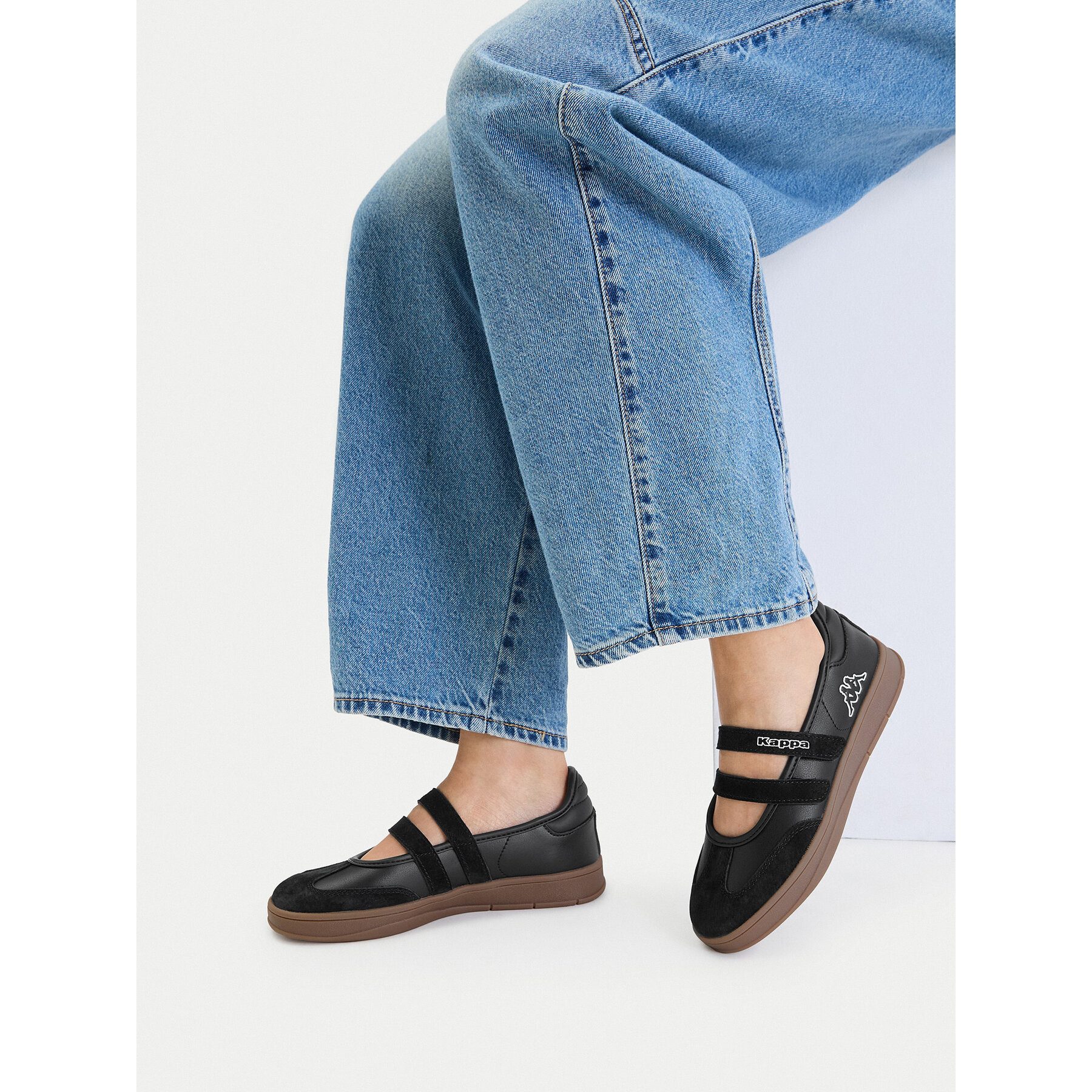 Kappa Kappa Damen-Sneaker Schwarz Sneaker