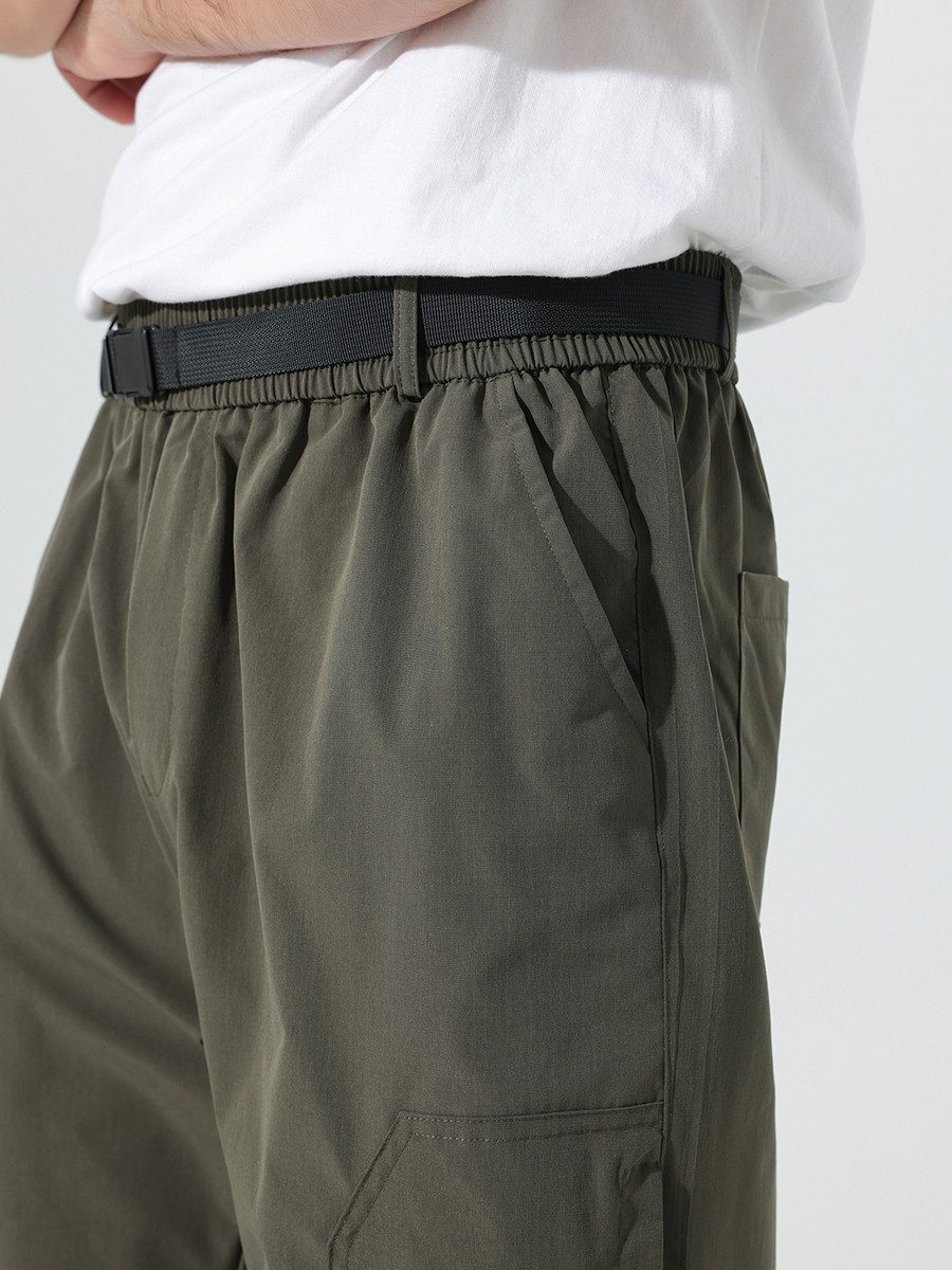 YOUTHUP Cargohose Herren Freizeithose im lockeren Schnitt für Outdoor – Bild 4 von 5