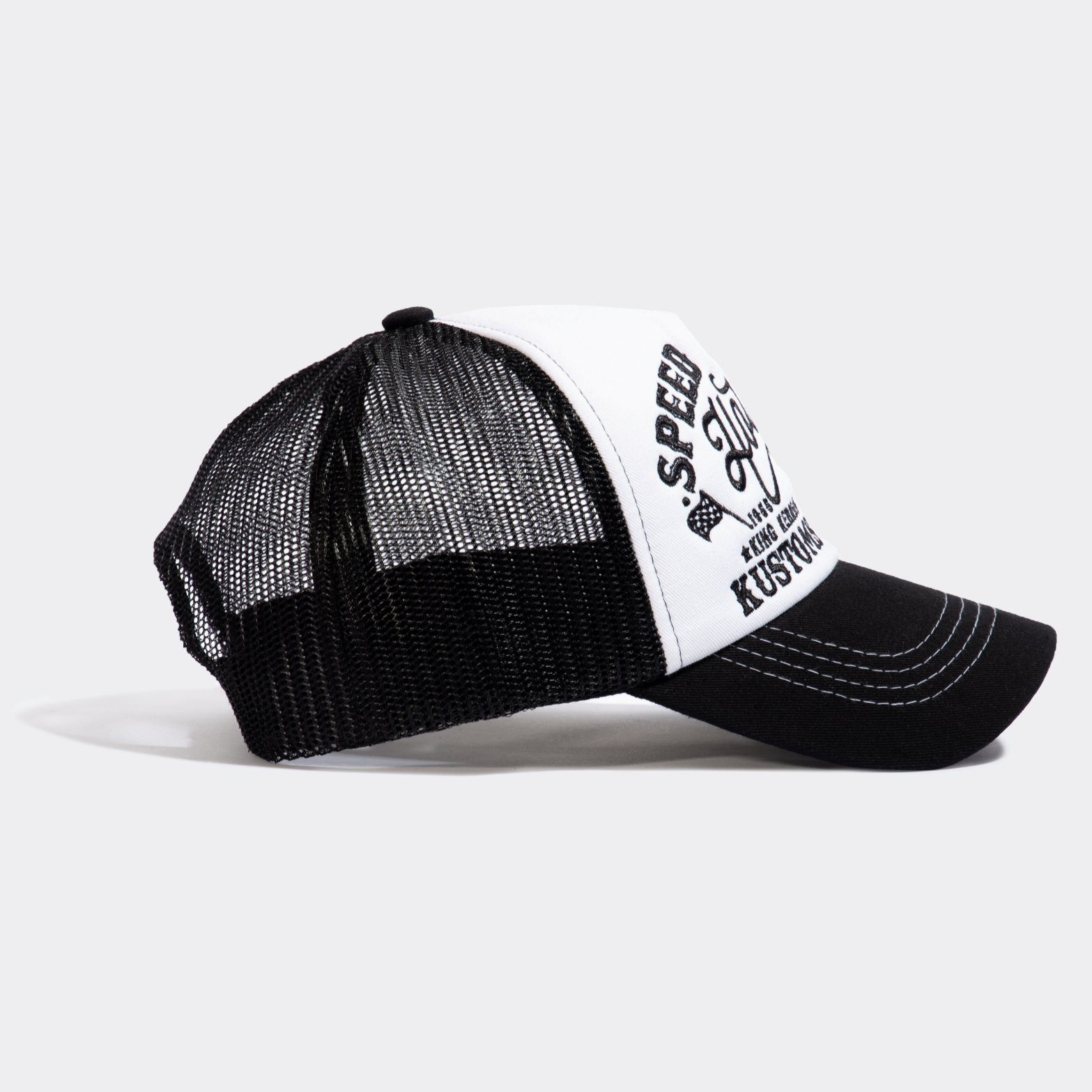 KingKerosin Trucker Cap Speed Shop (1-St) im Kontrast-Design