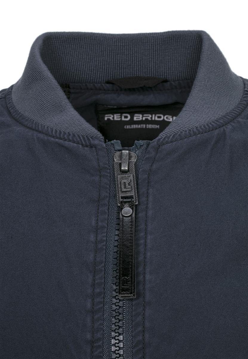 Übergangsjacke Baumwolle Premium Hochwertige Navy Blau RedBridge Softshelljacke