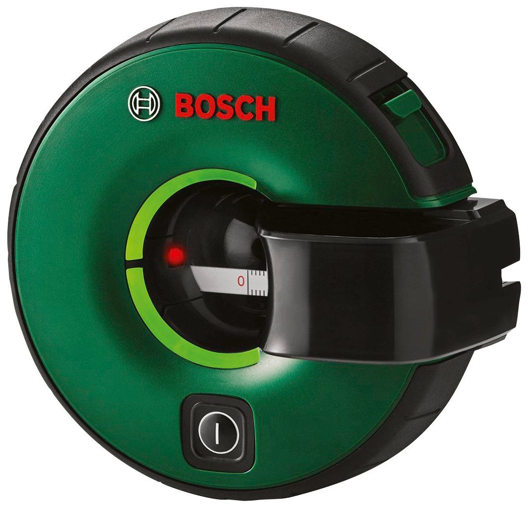 Bosch Home & Garden Linienlaser Atino, manuelles Nivelliergerät kombiniert mit einem Maßband