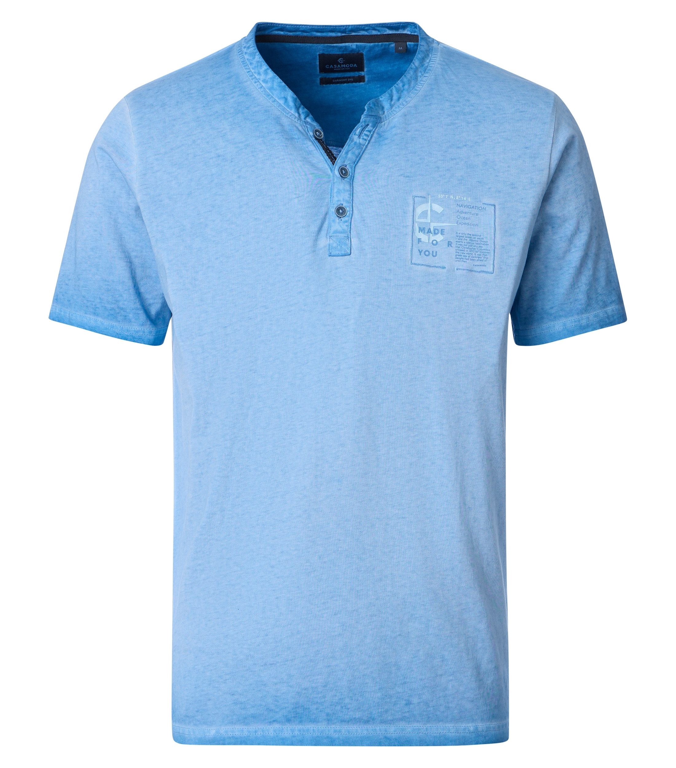 casamoda Henleyshirt CASAMODA Henley uni