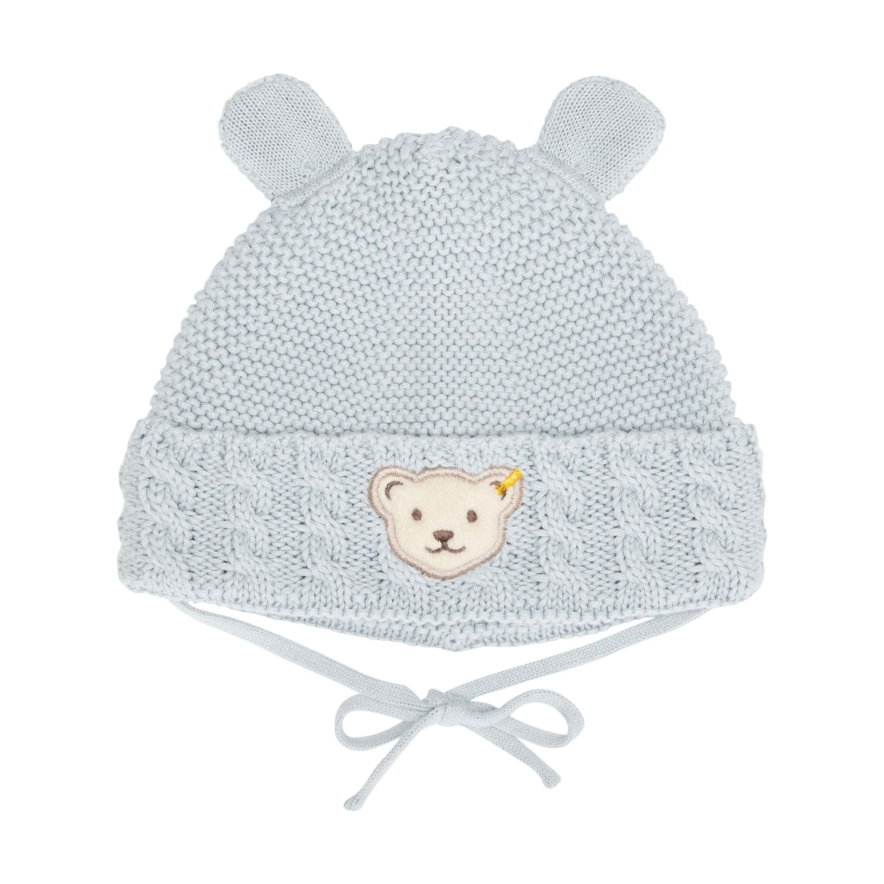 Celestial Baby Wellness Mütze Strickmütze GOTS Steiff Blue