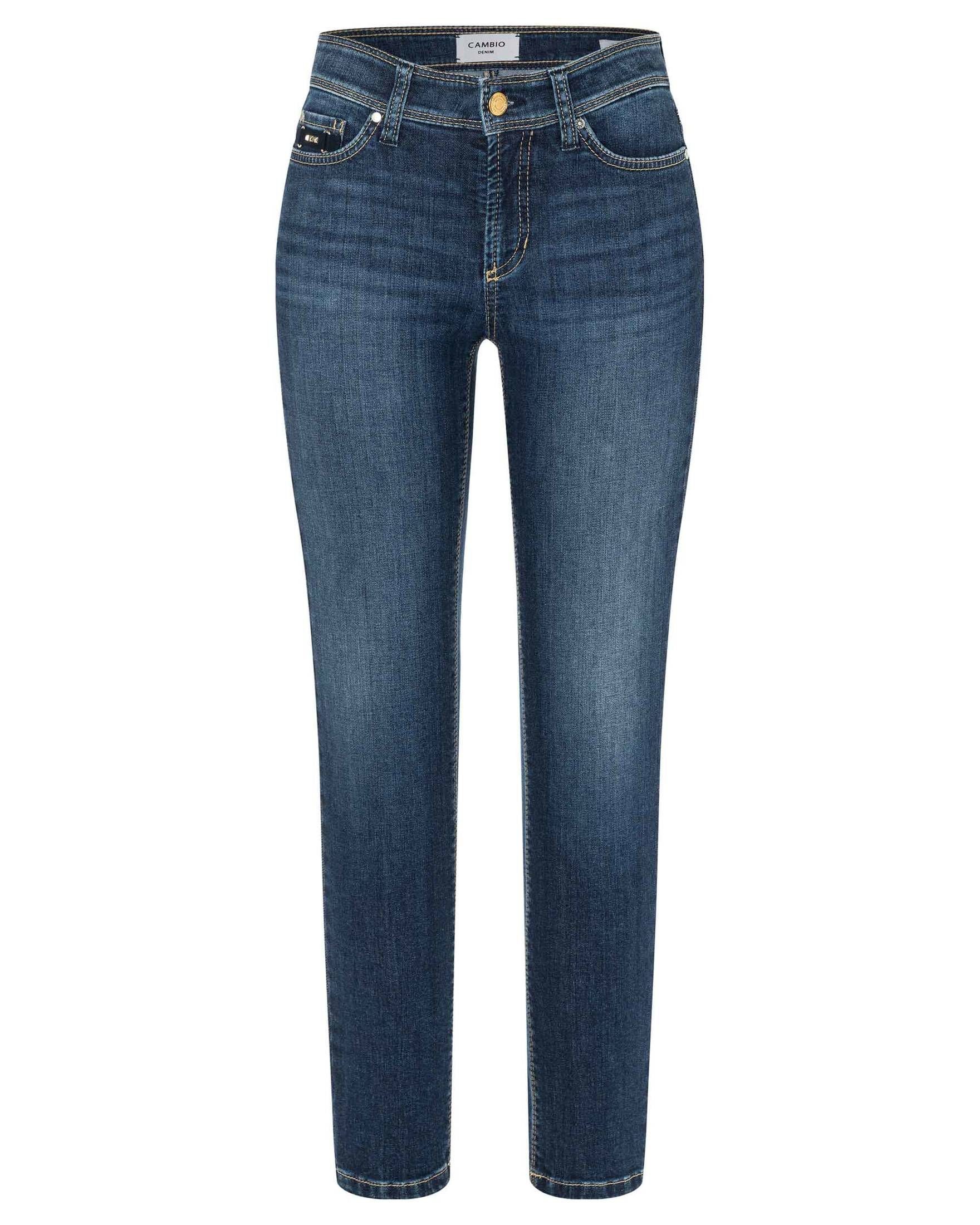 Cambio 5-Pocket-Jeans »Damen Jeans PIPER SHORT« | OTTO