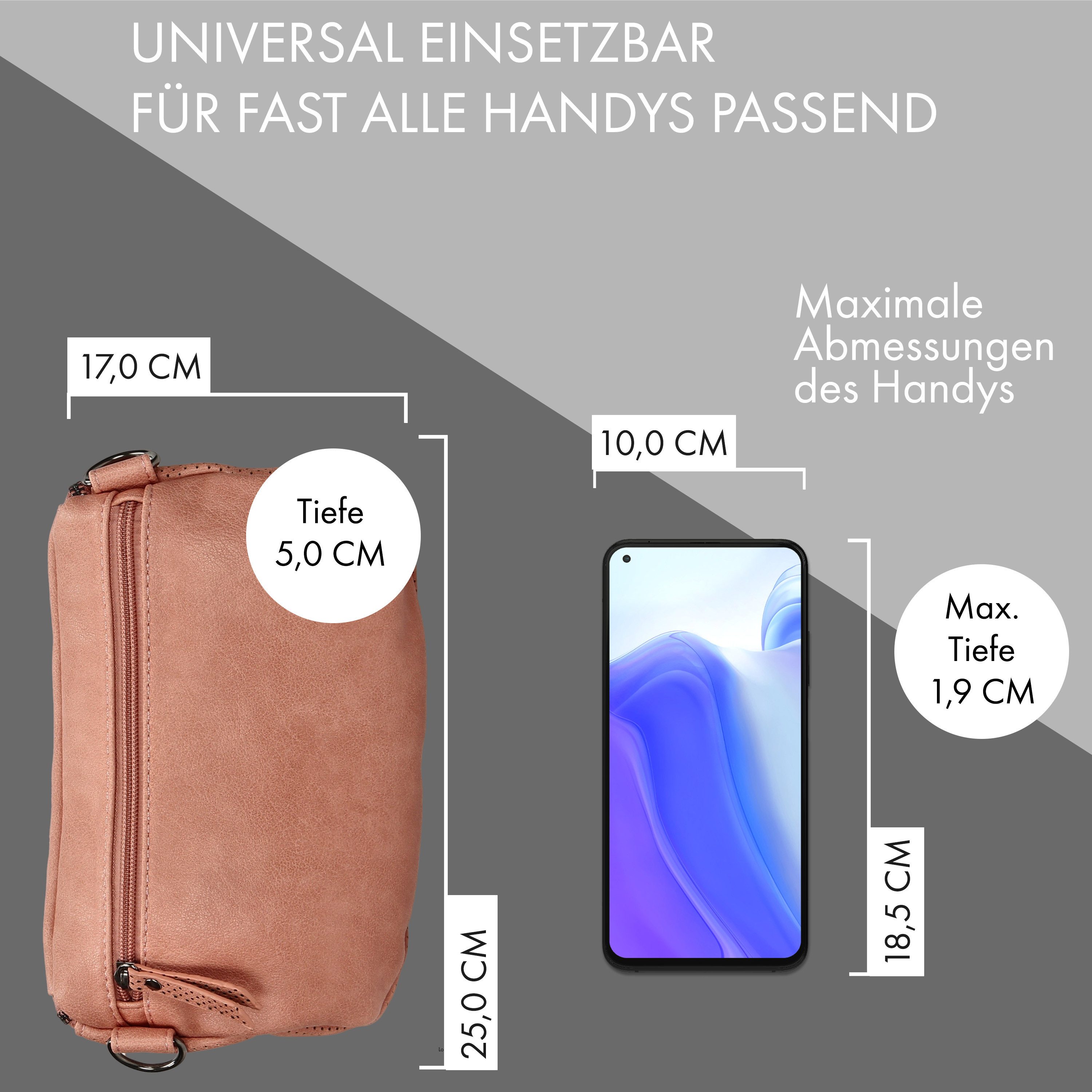 Enrico Benetti Bauchtasche Damen Umhängetasche Gürteltasche günstig online kaufen