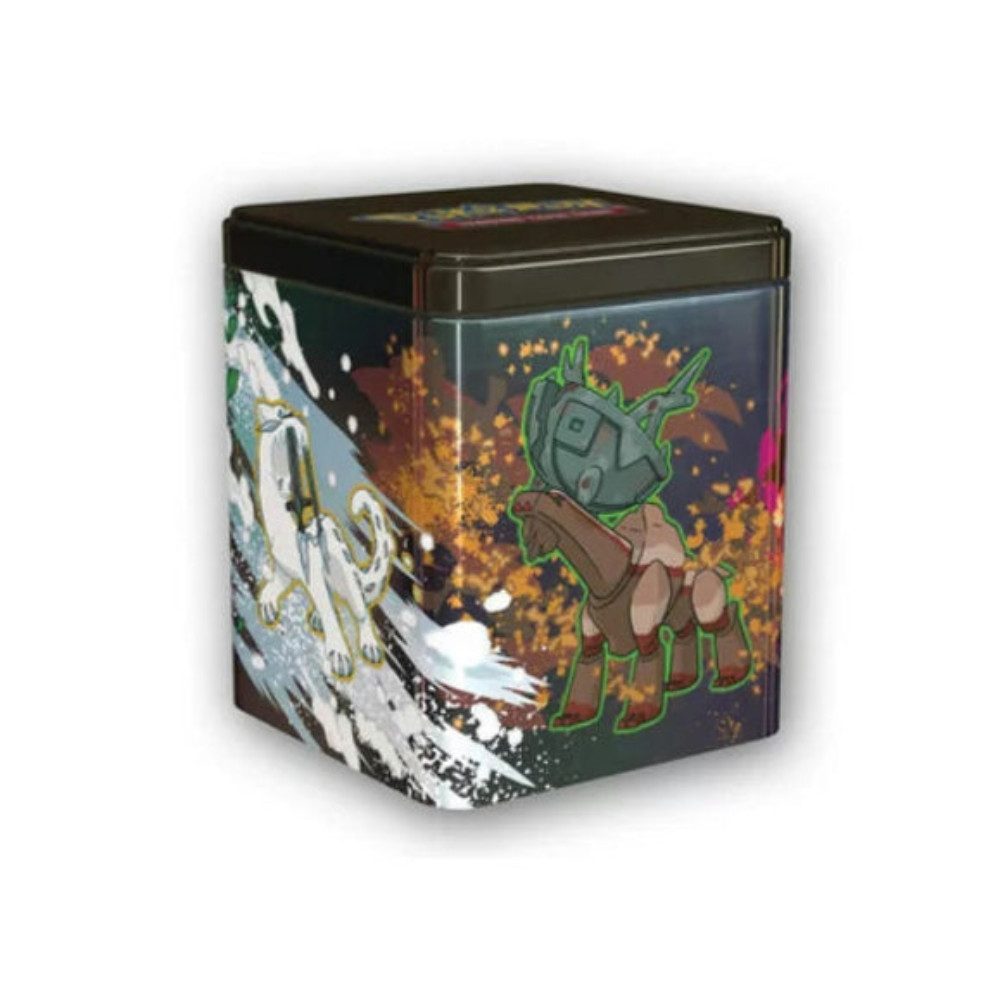 POKEMON JUEGO DE CARTAS Sammelkarte Pokemon Karten TCG Stackable Tin Box: Unheil-Pokemon (englisch)