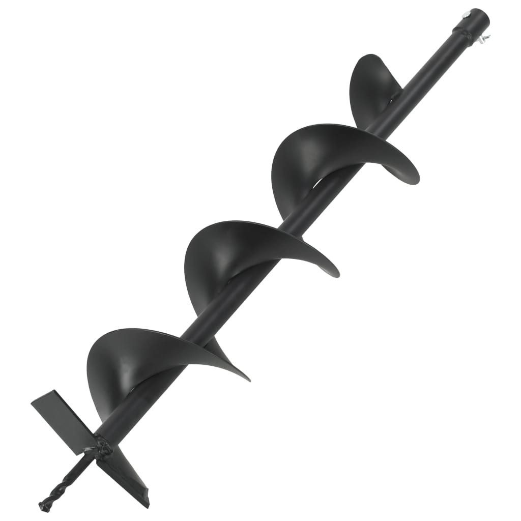 vidaXL Handerdbohrer Schneckenbohrer Stahl 150 mm