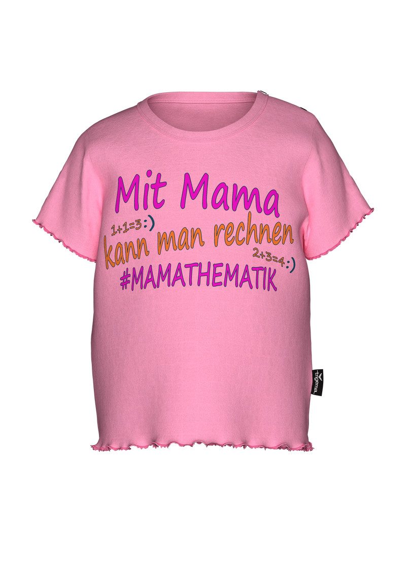 Trigema T-Shirt TRIGEMA T-Shirt mit lustigem Spruch-Print (1-tlg)