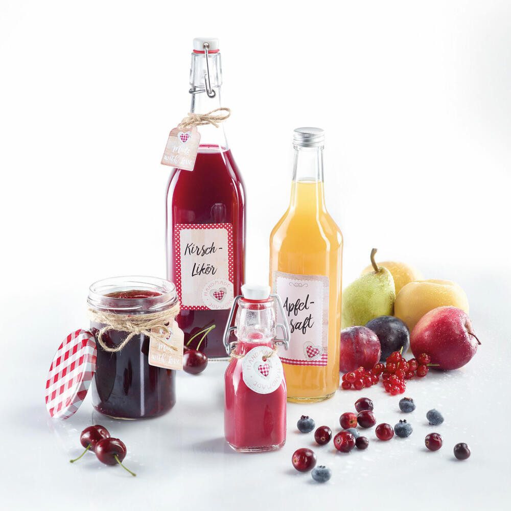 WESTMARK Flaschenverschluss 20 Flaschenscheiben/Gummi-Dichtungen für Bügelflaschen, ø 25 mm / ø, Made in Germany, BPA-frei