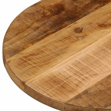 vidaXL Esstisch Tischplatte 110x40x3,8 cm Oval Raues Massives Mangoholz