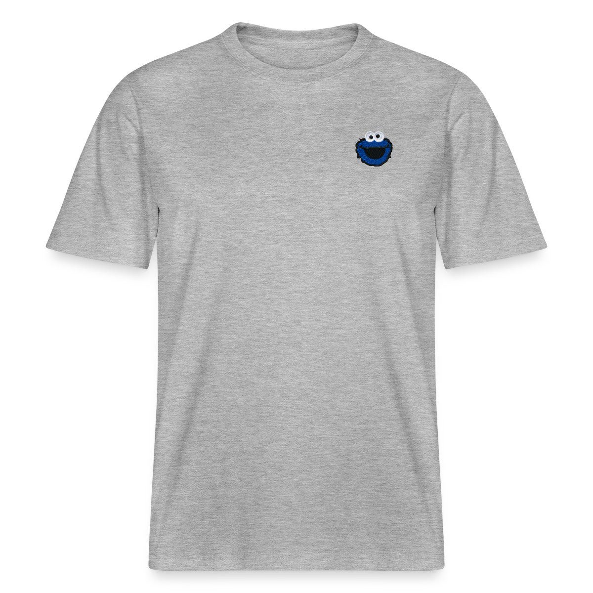 T-Shirt Sesamstraße Stick Krümelmonster Relaxed Fit Unisex T-Shirt