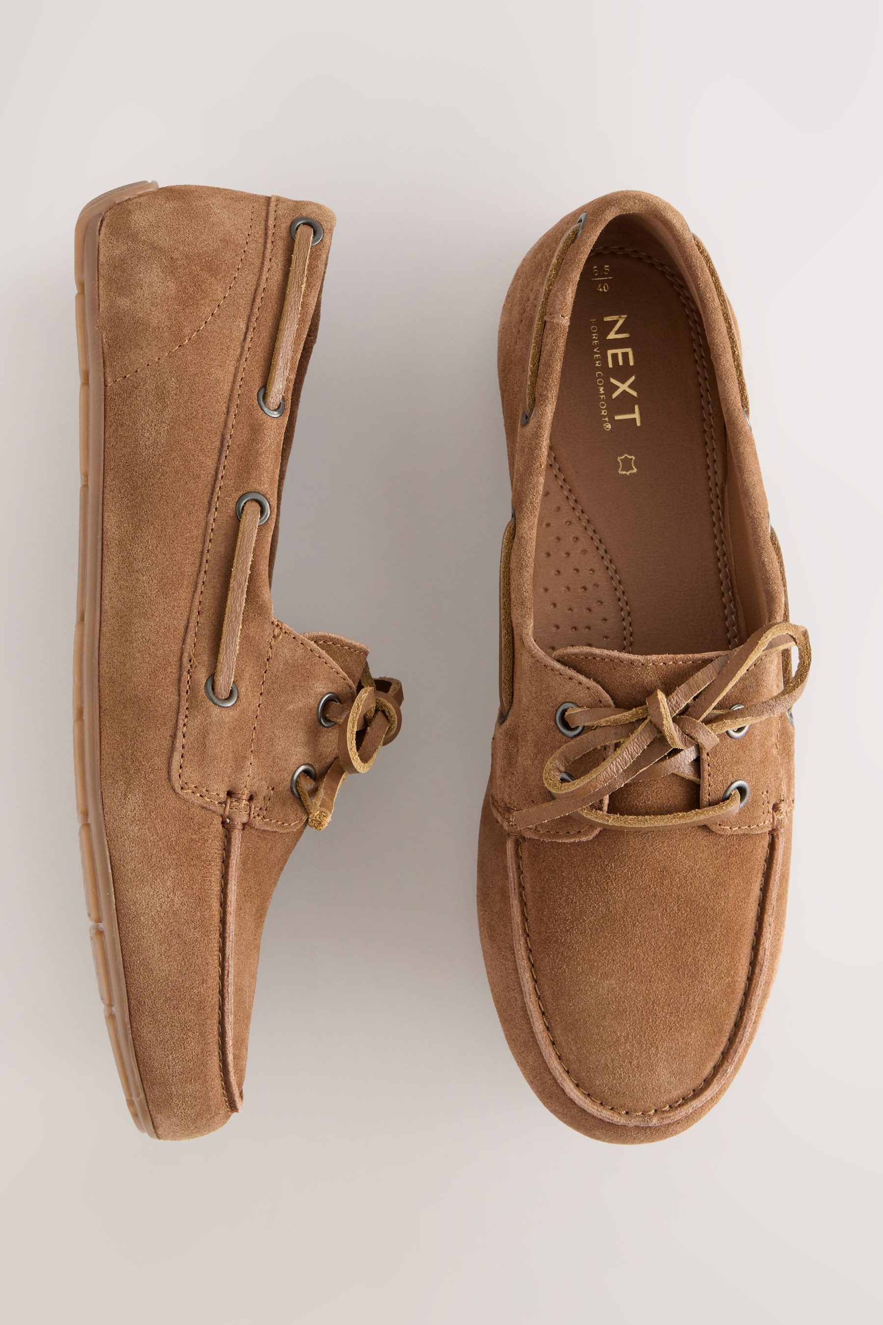Next Forever Comfort® schmale Bootsschuhe aus Leder Segelschuh (1-tlg)