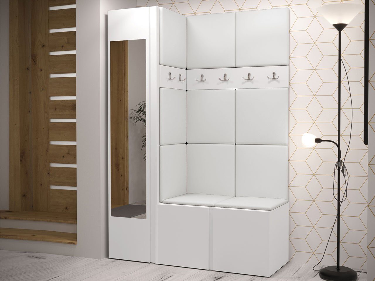 MIRJAN24 Garderoben-Set Orion X, (Komplett-Set, Schuhschrank, günstig online kaufen