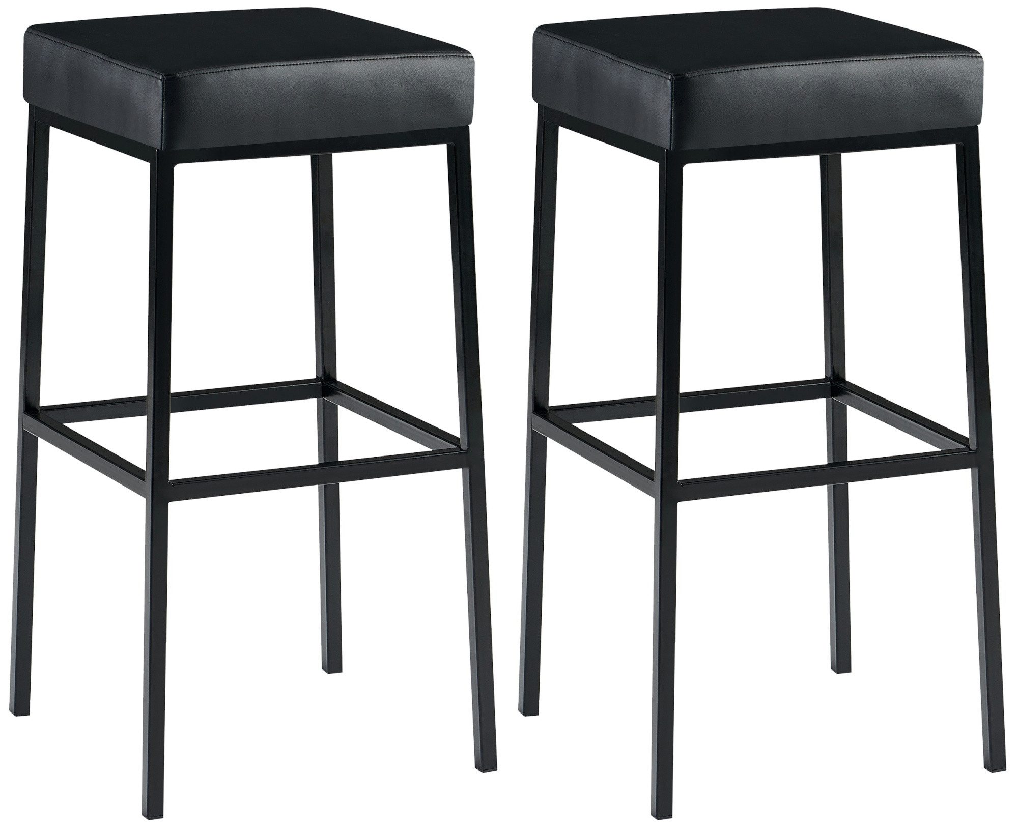 CLP Barhocker Montreal 80 Kunstleder (2er Set, 2 St., 2er), Kunstlederbezüg günstig online kaufen