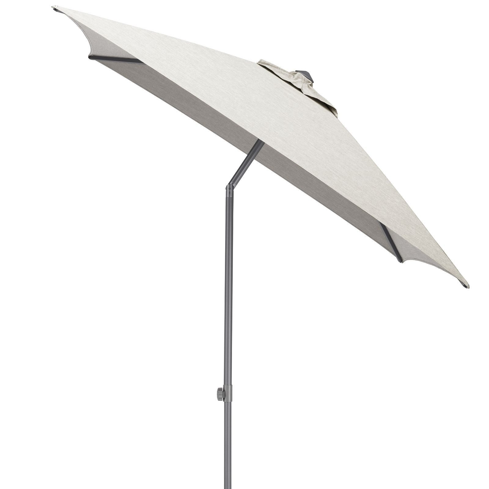 KETTLER Sonnenschirm EASY PUSH Stockschirm, 200cm x 200cm, UPF 50+, mit PU-Beschichtung