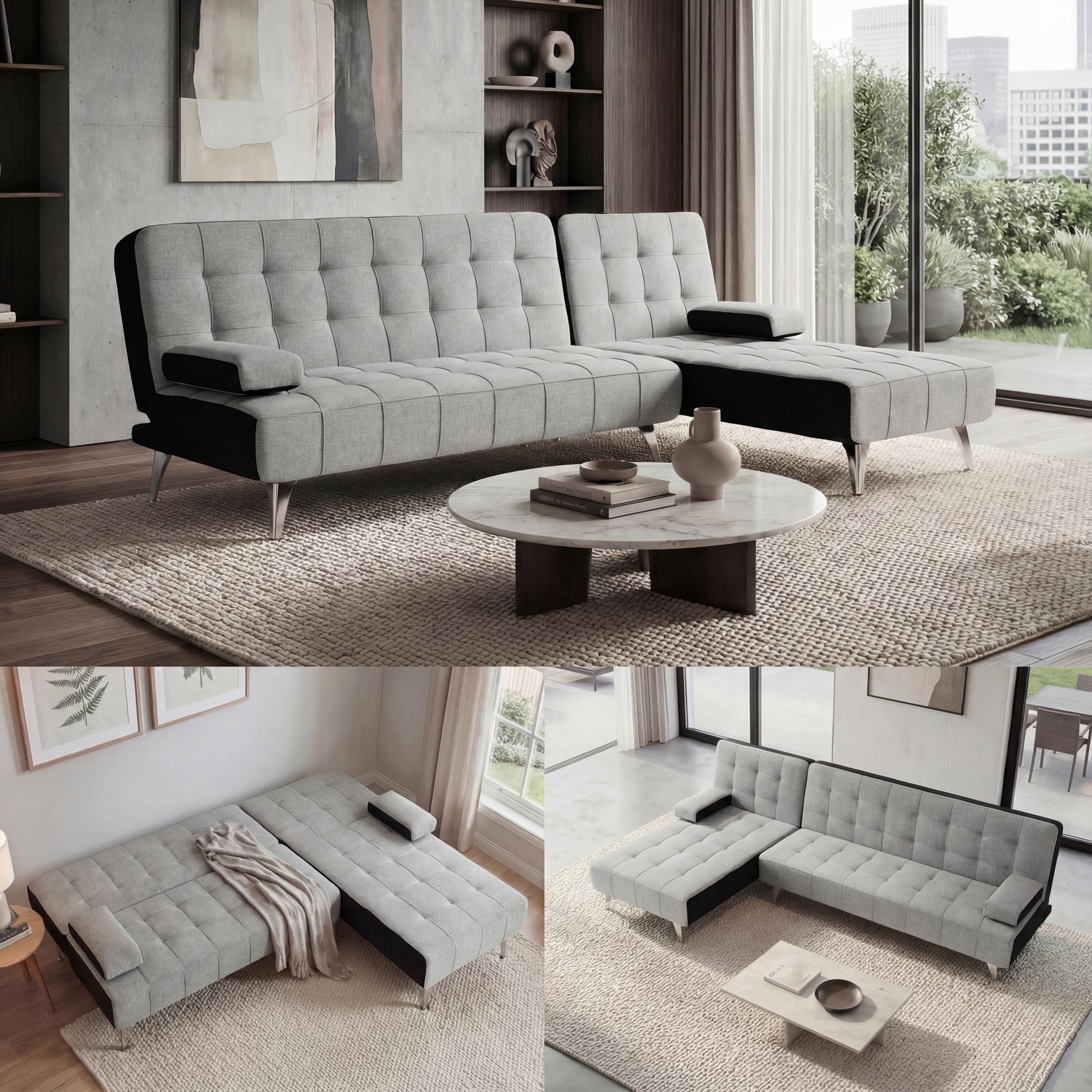 MCW Ecksofa MCW-K22, Liegefläche links/rechts