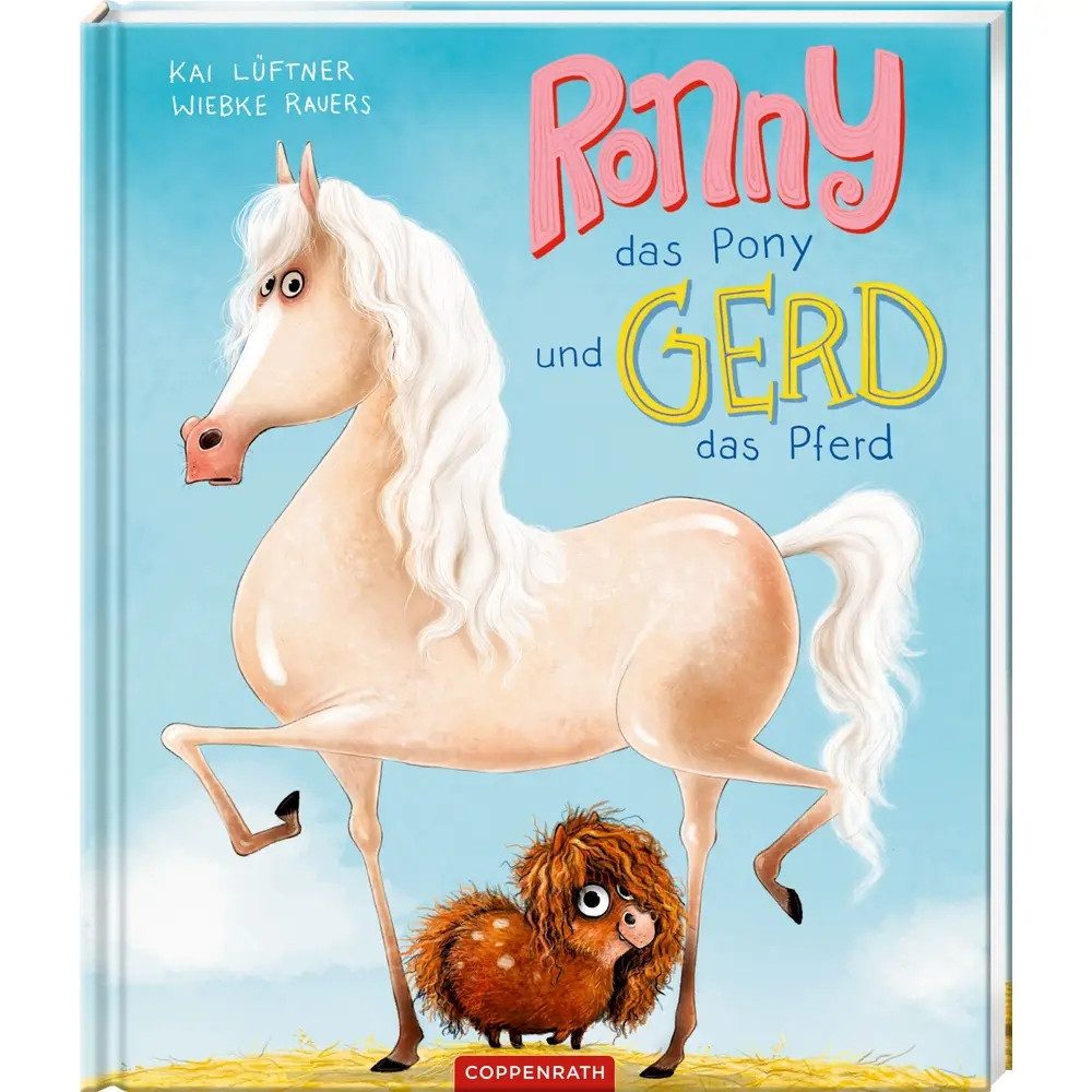 COPPENRATH DIE SPIEGELBURG Zeichenalbum Ronny, das Pony, und Gerd, das Pferd