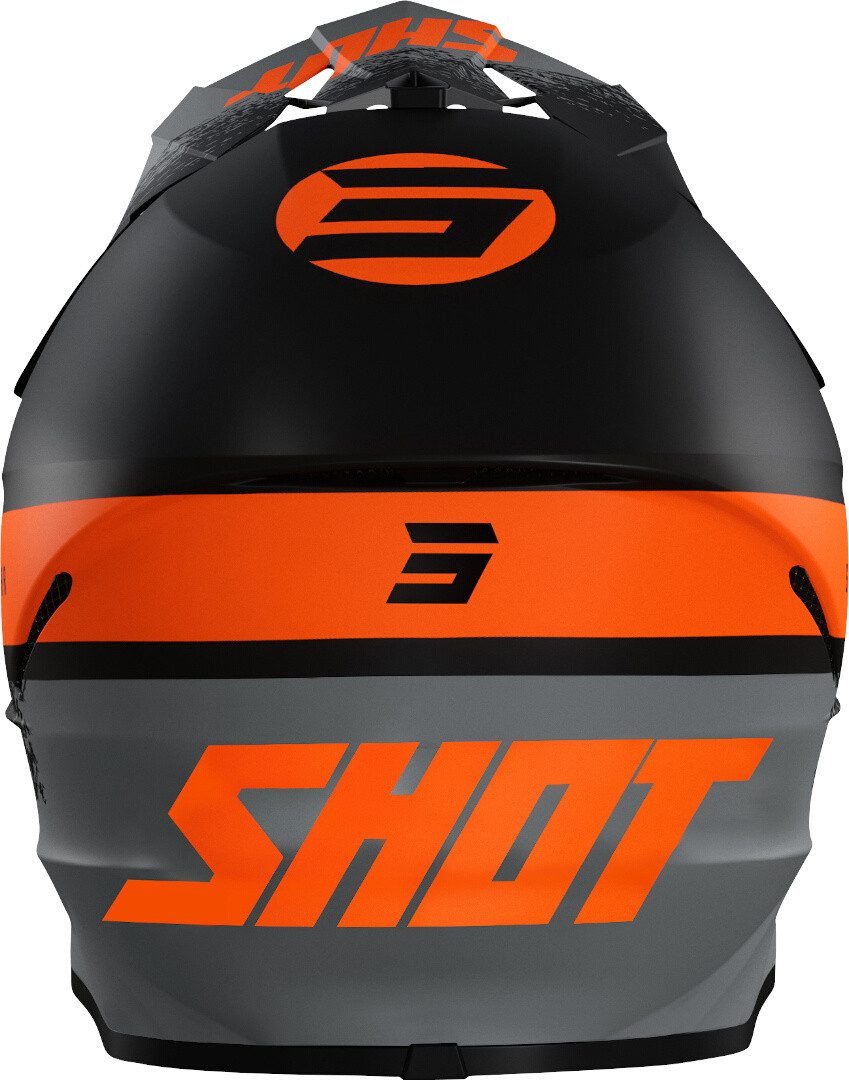 Shot Motocrosshelm Furious Roll Motocross Helm, Belüftet