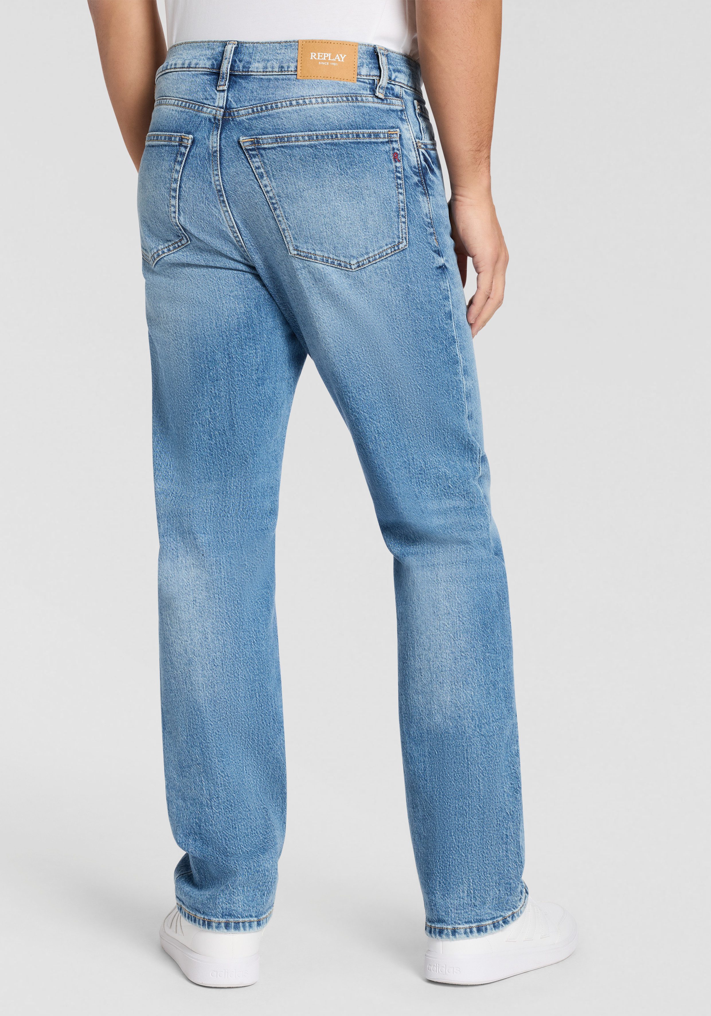 Replay Boyfriend-Jeans Jaylie mit geradem Bein günstig online kaufen