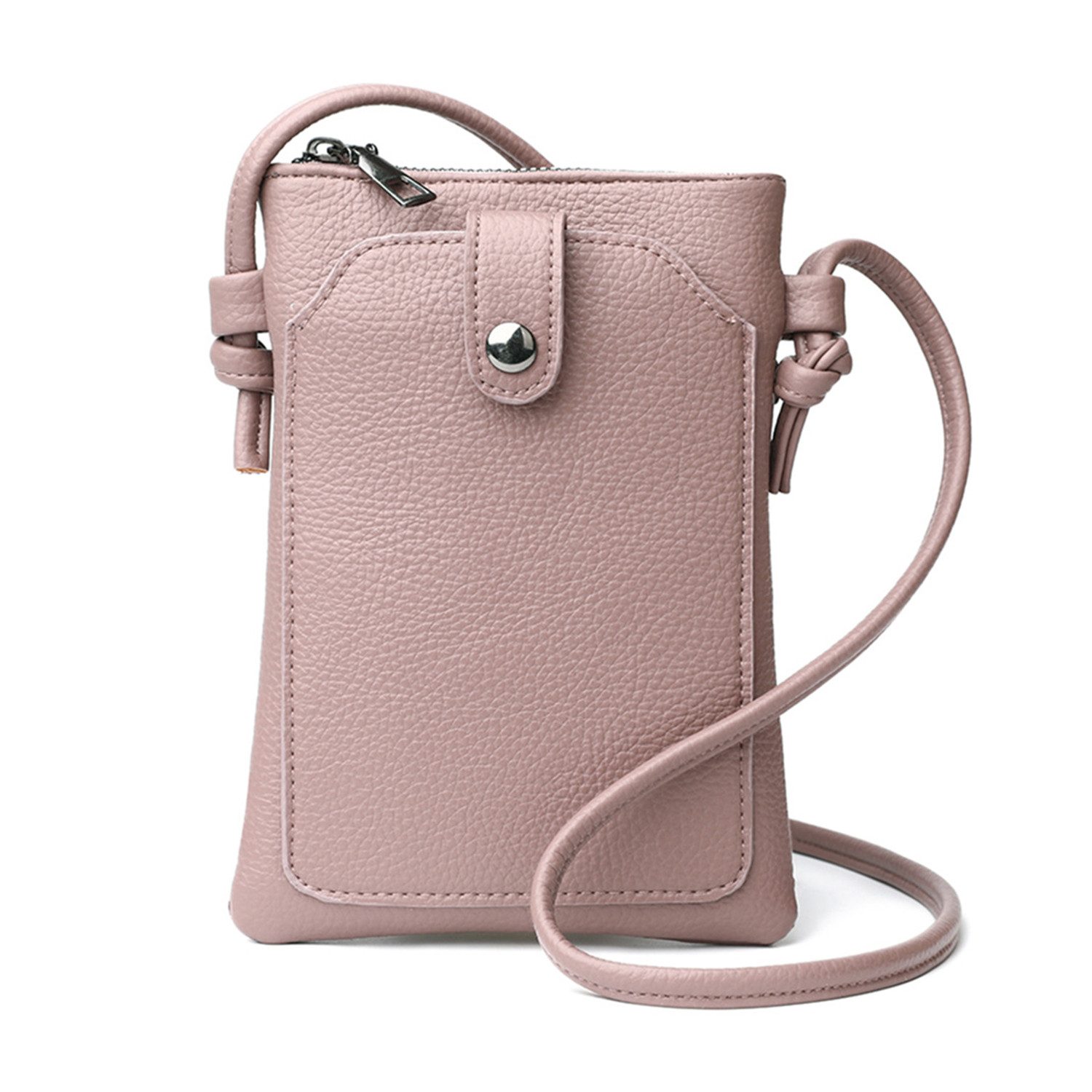 Smartphone-Hülle Handyfach Handytasche Handygeldbörse Rosa