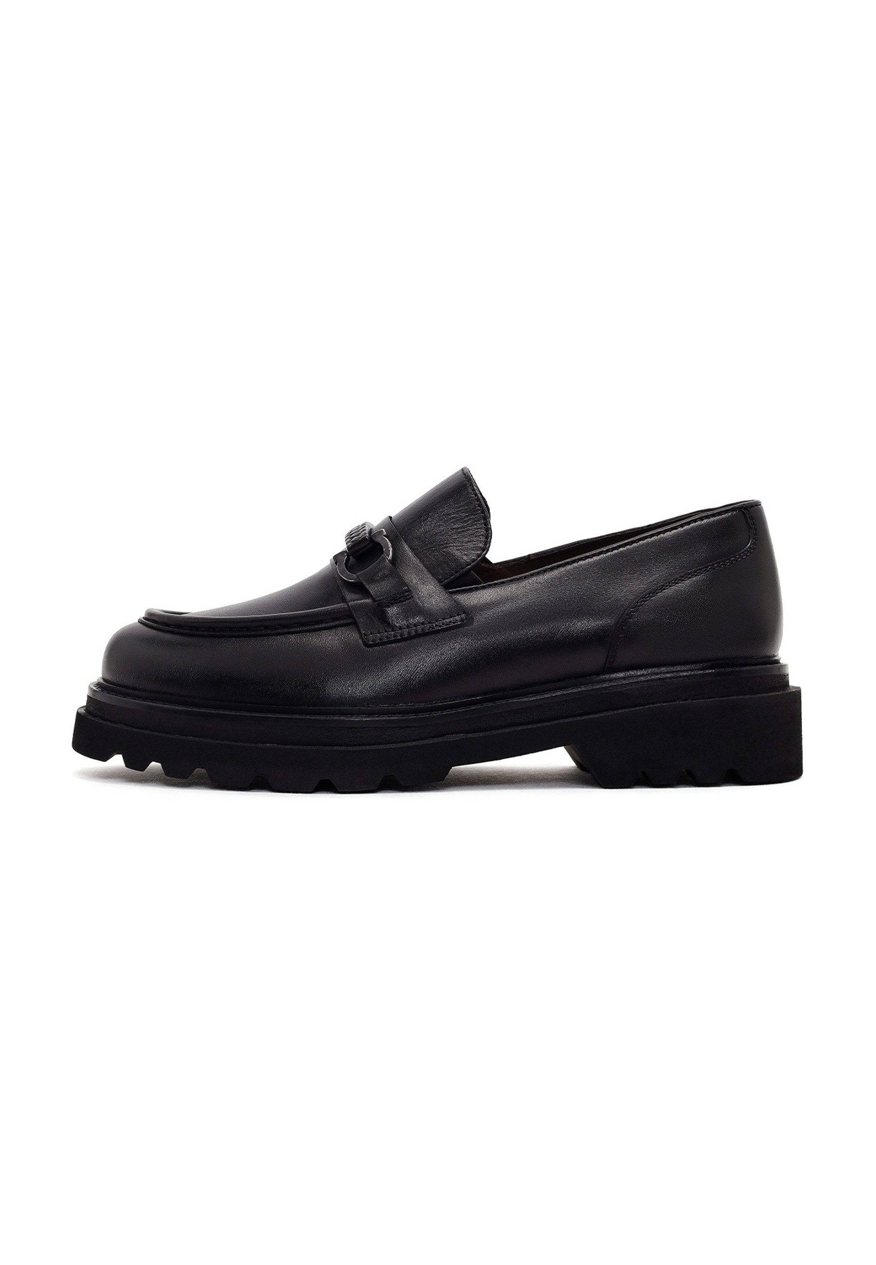 Derimod Leder Slip-On Chunky Loafer Loafer