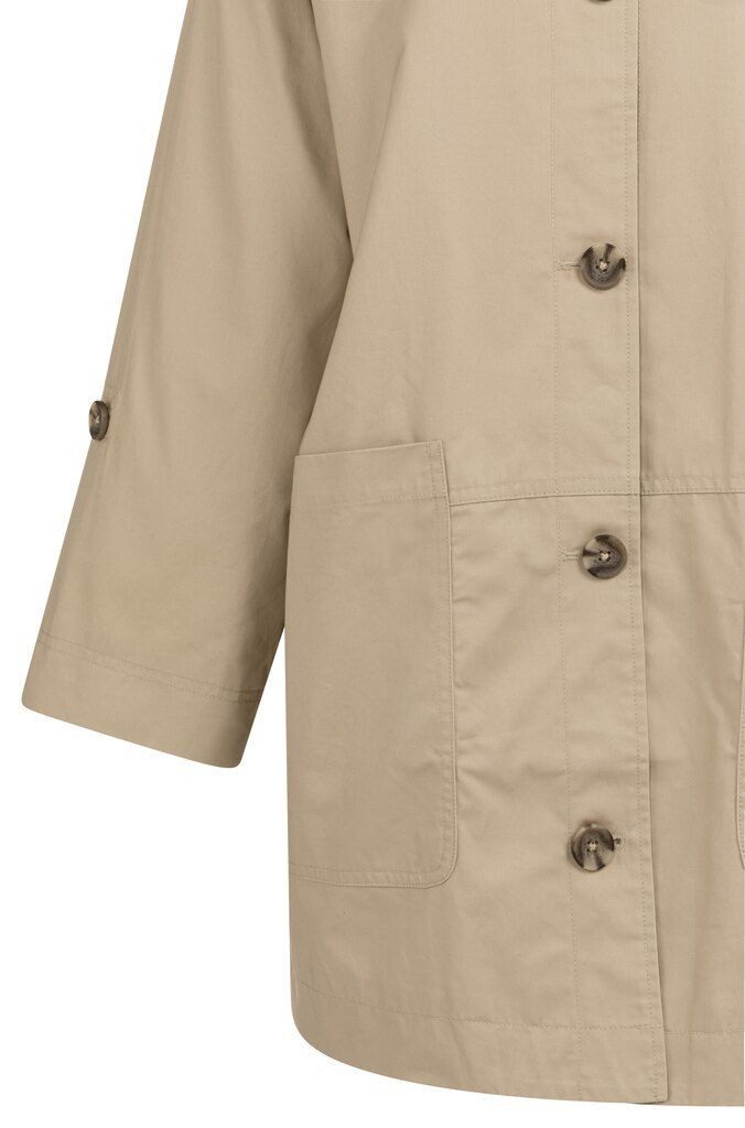 YAYA Outdoorjacke Oversize-Baumwolljacke günstig online kaufen