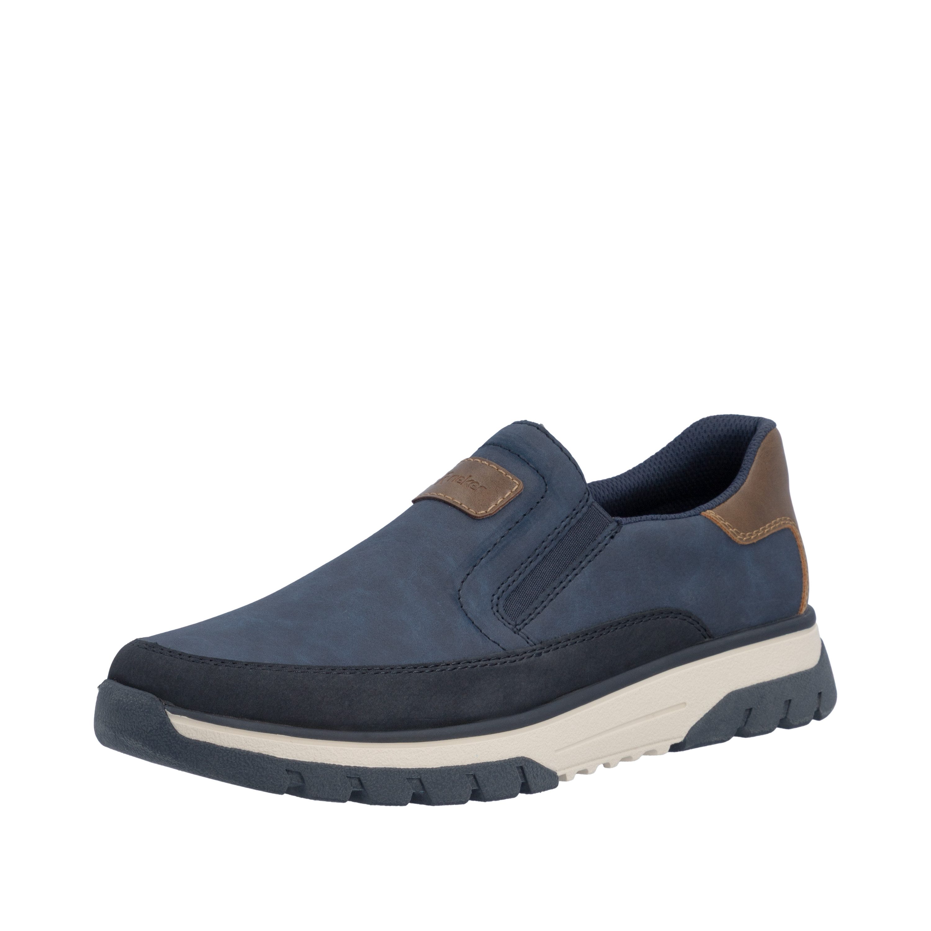 Rieker Slip-On Sneaker Slipper, Schlupfschuh, Halbschuh mit weicher MemoSoft-Innensohle
