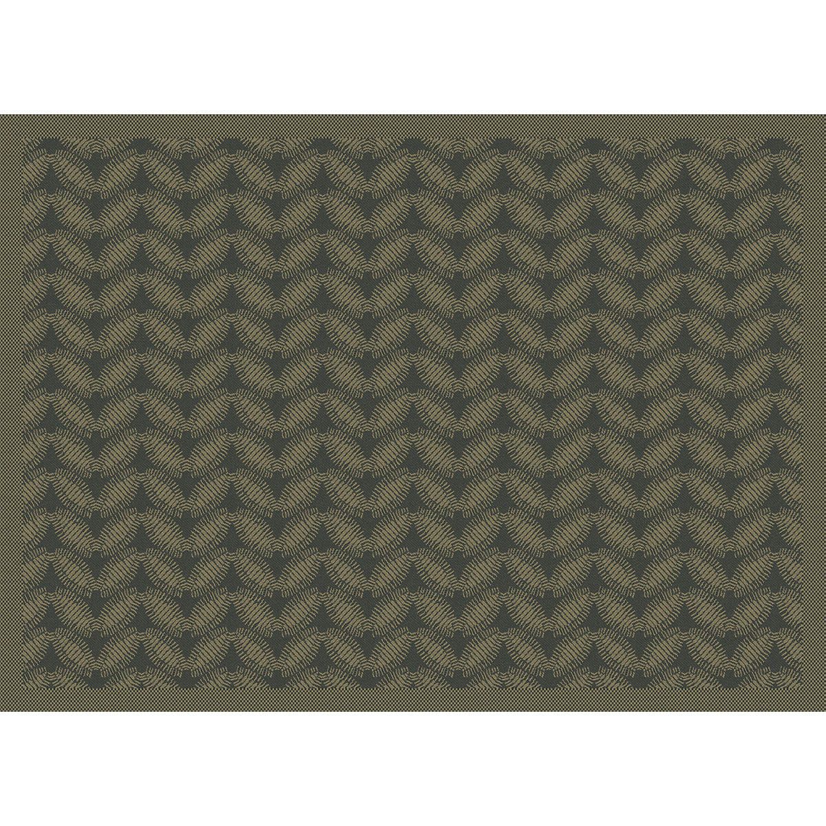 Le Jacquard Francais Platzset Beschichtete Tischsets (2x Set) Sulawesi Feuillage Canopee 36x50 cm, (Set, 2-St), beschichtet