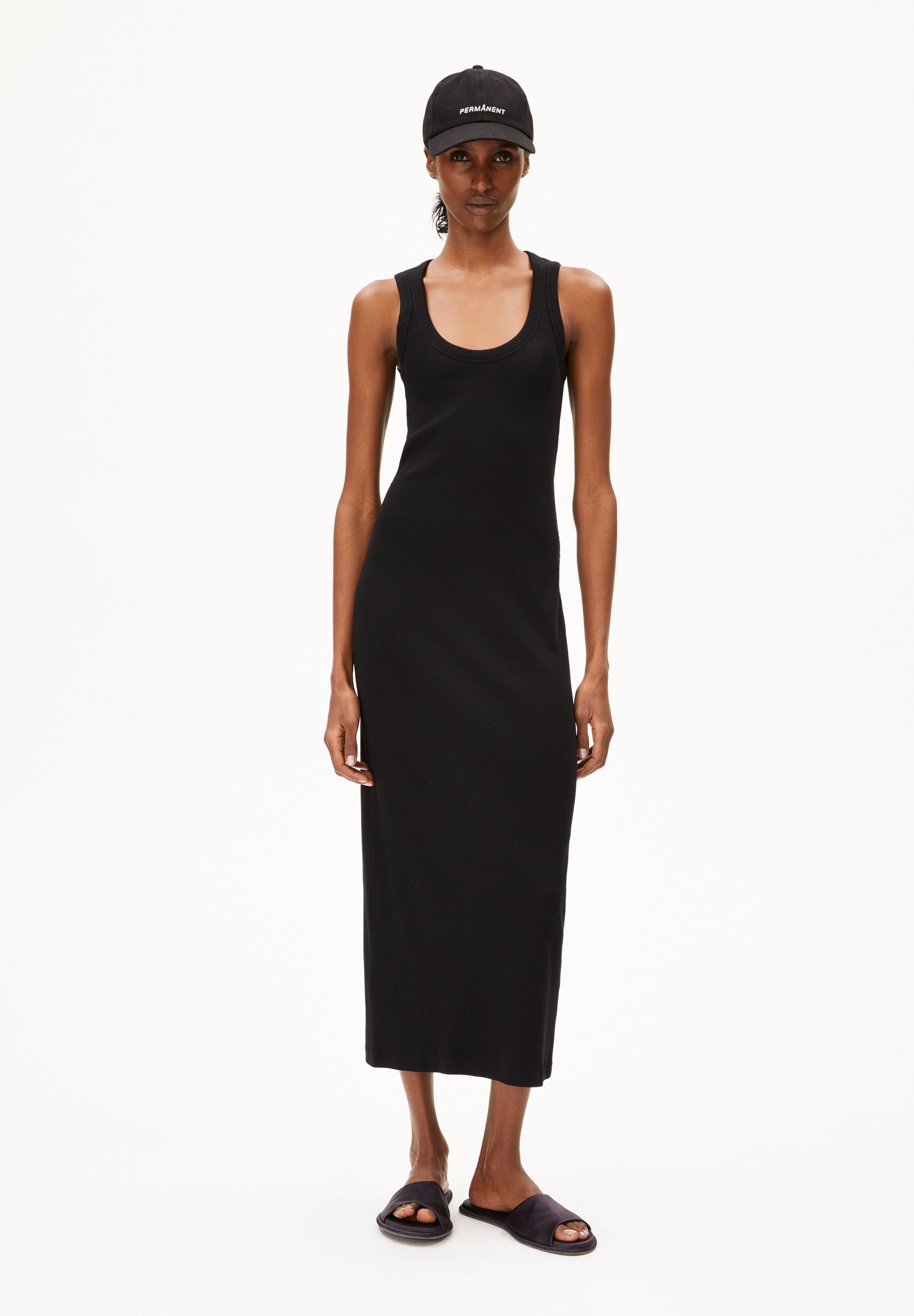 Armedangels Maxikleid GOLDAA Ripp-Jerseykleid aus Bio-Baumwoll Mix Ripp-Jer günstig online kaufen