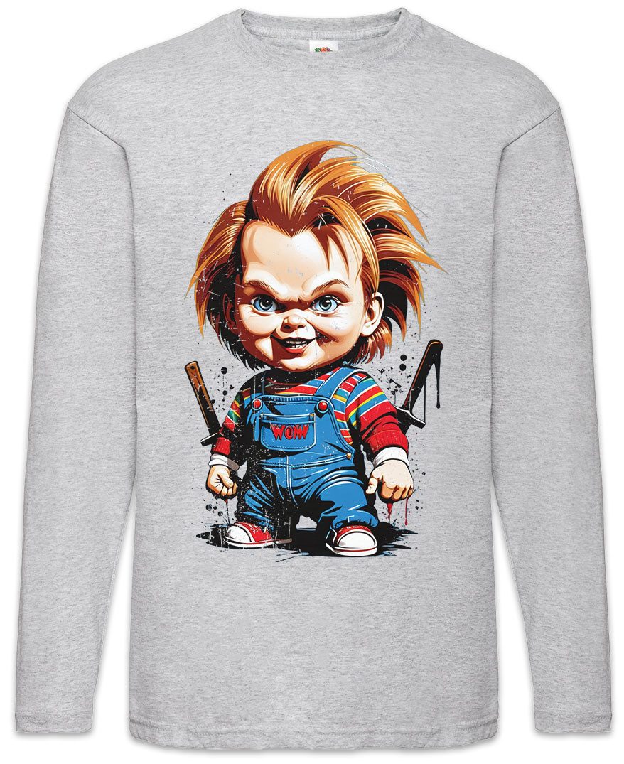 Langarmshirt Murderous Puppet Langarm T-Shirt Child's Mörderpuppe Chucky Play